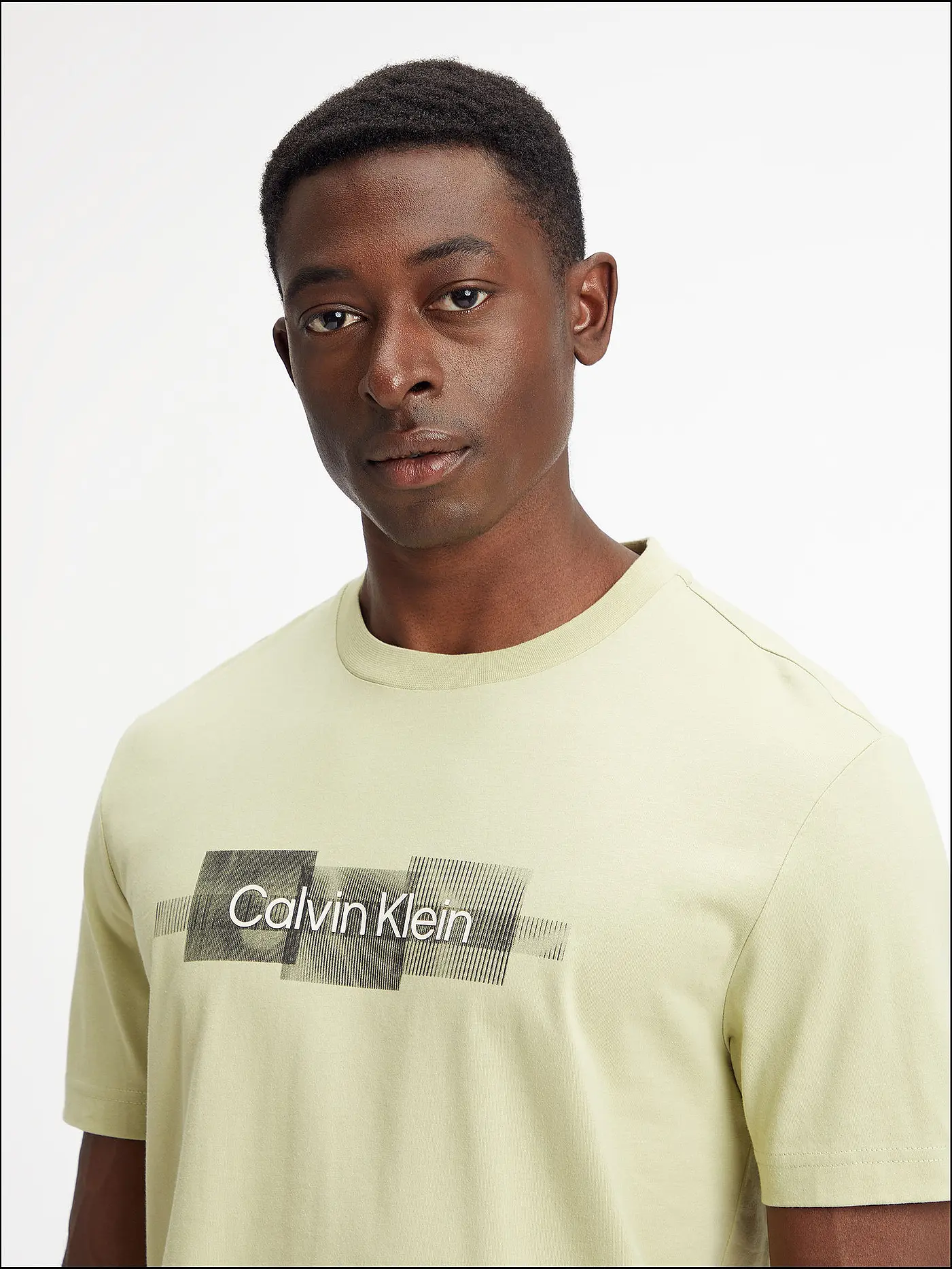 CALVIN KLEIN | T-Shirt | grün