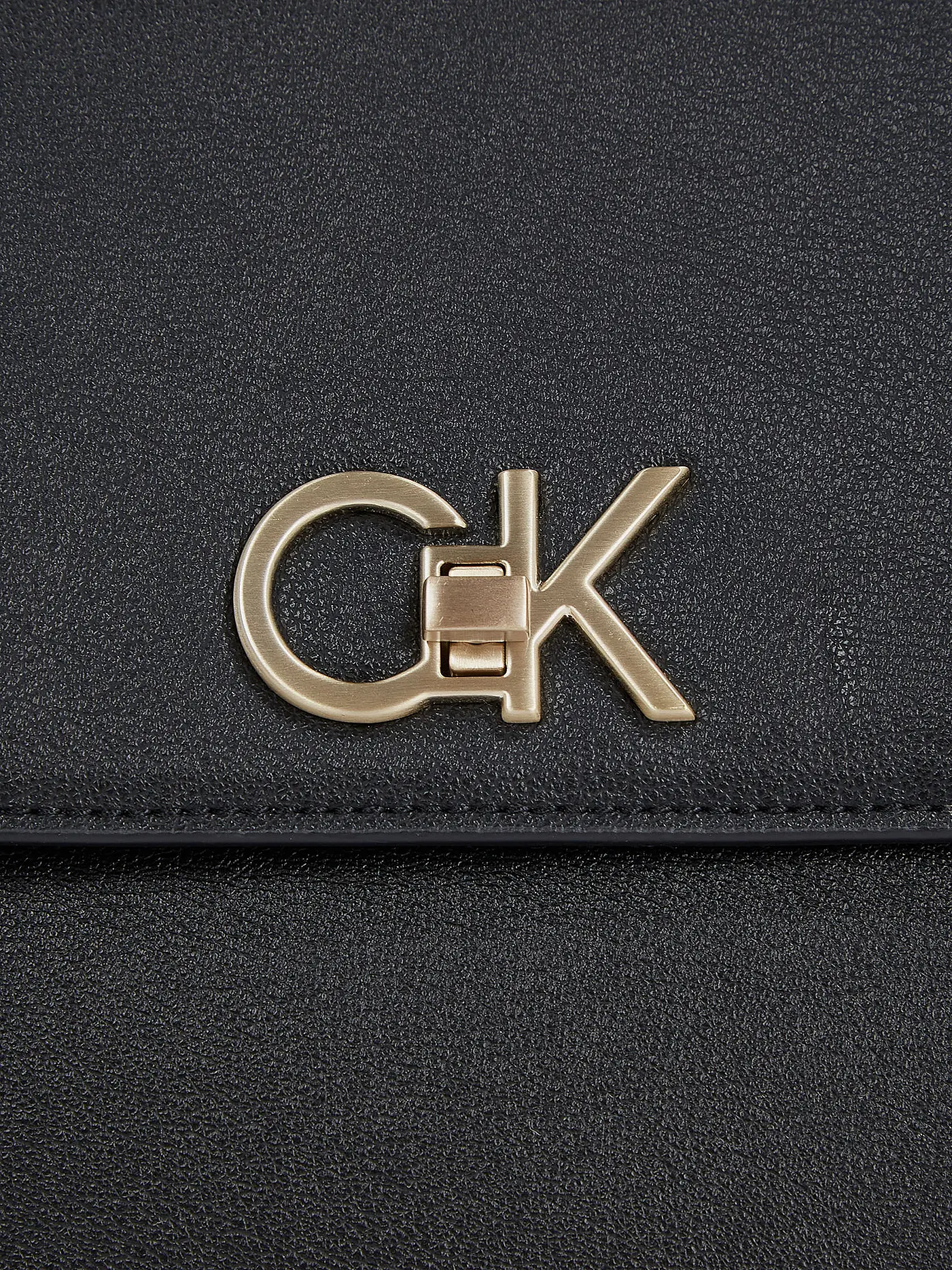 CALVIN KLEIN | Tasche - Hobo RE-LOCK | schwarz
