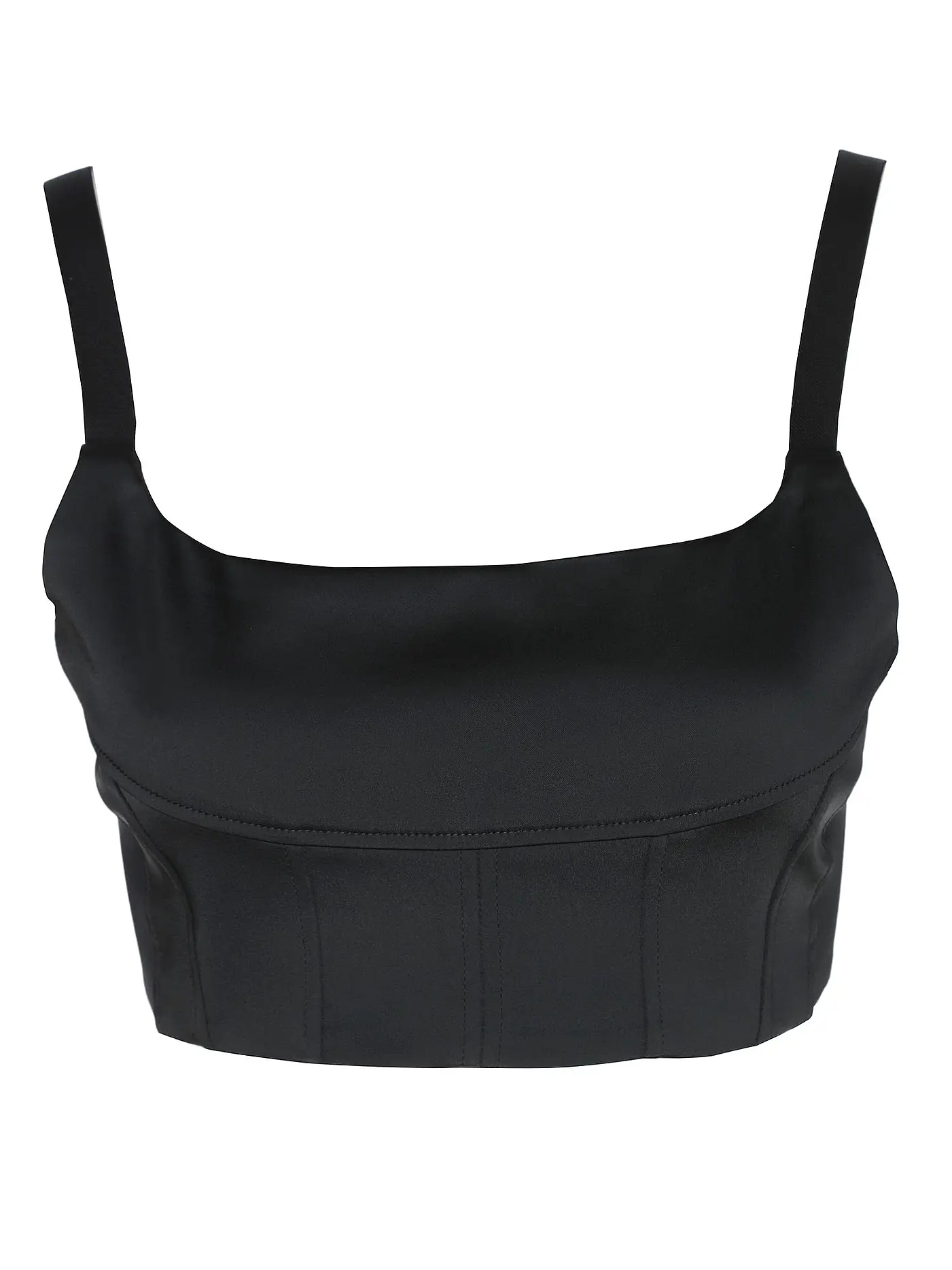 CALVIN KLEIN | Top Cropped Fit  | schwarz