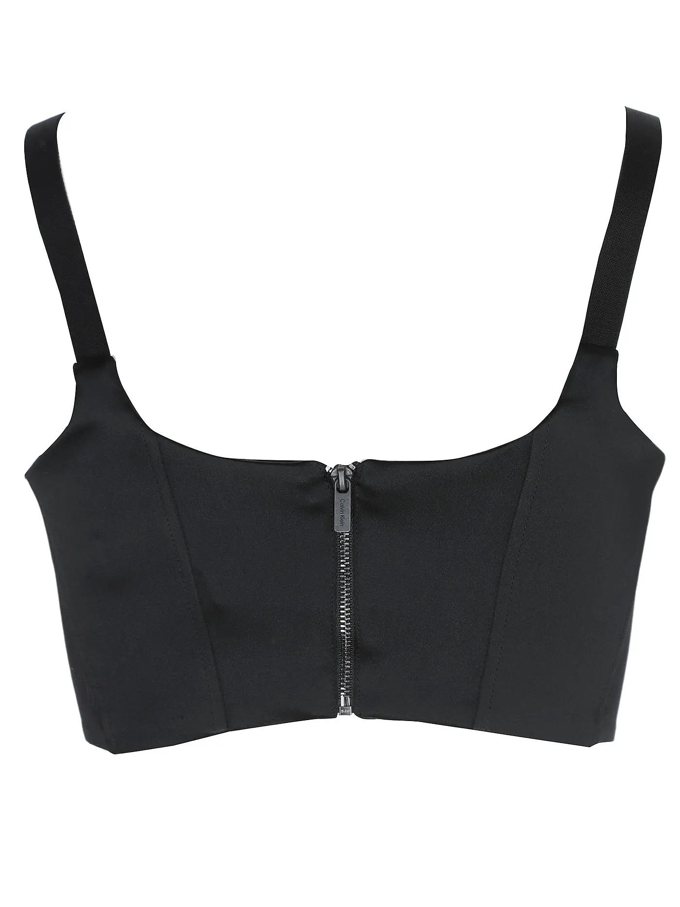 CALVIN KLEIN | Top Cropped Fit  | schwarz