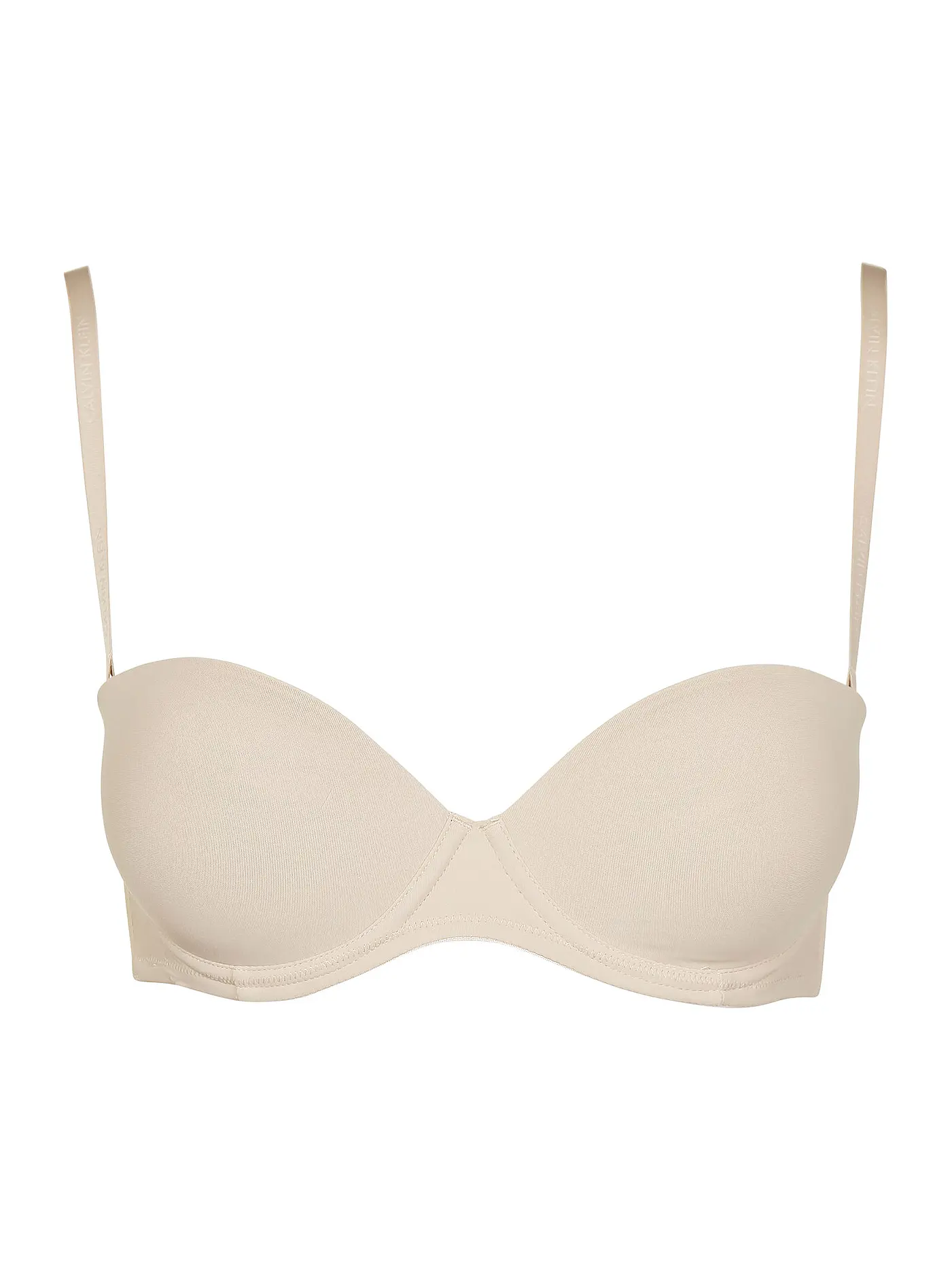 CALVIN KLEIN | Trägerloser Push Up BH "Perfectly Fit" (Sanddune) | beige