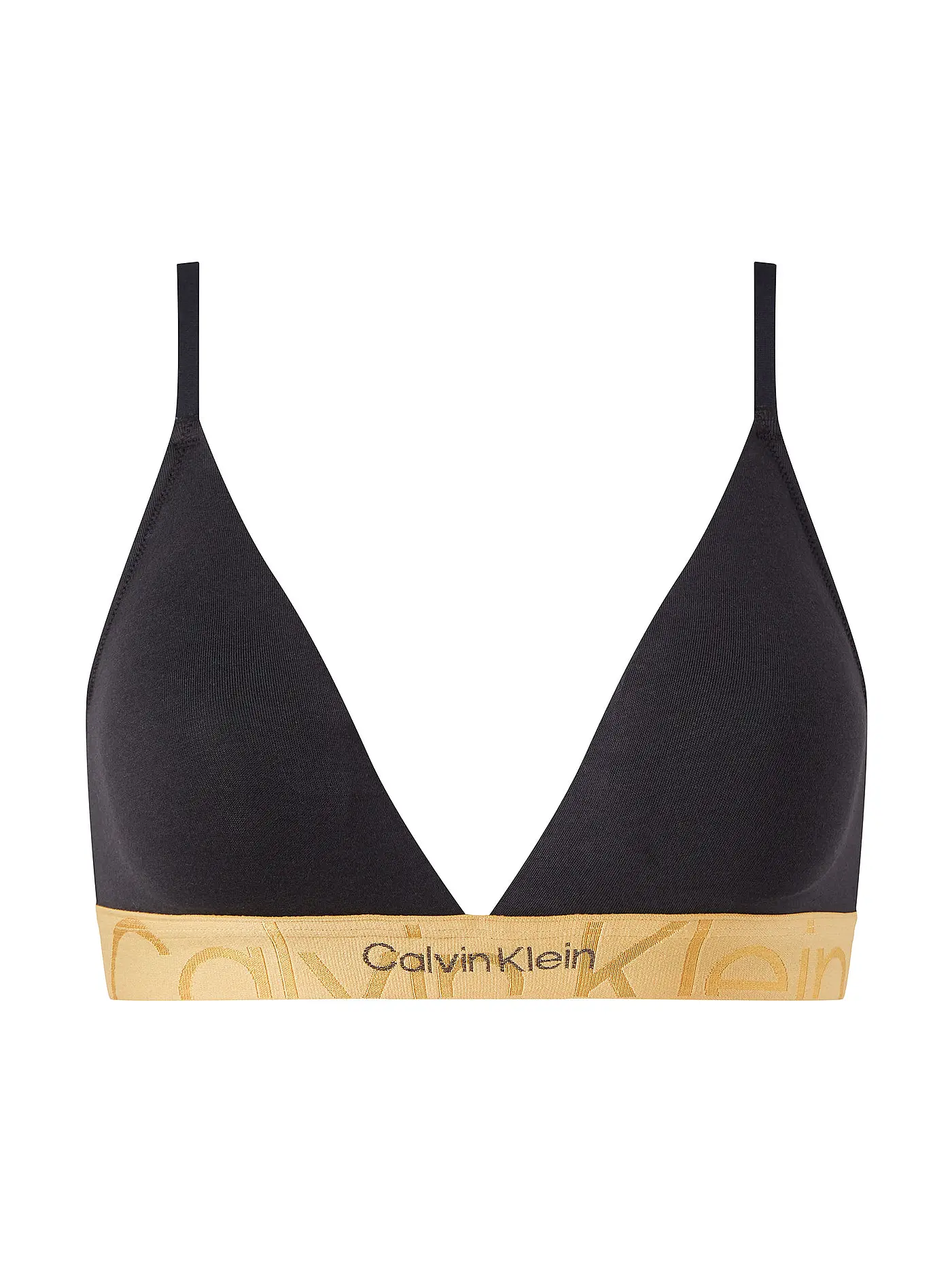 CALVIN KLEIN | Triangel Bralette Black | schwarz