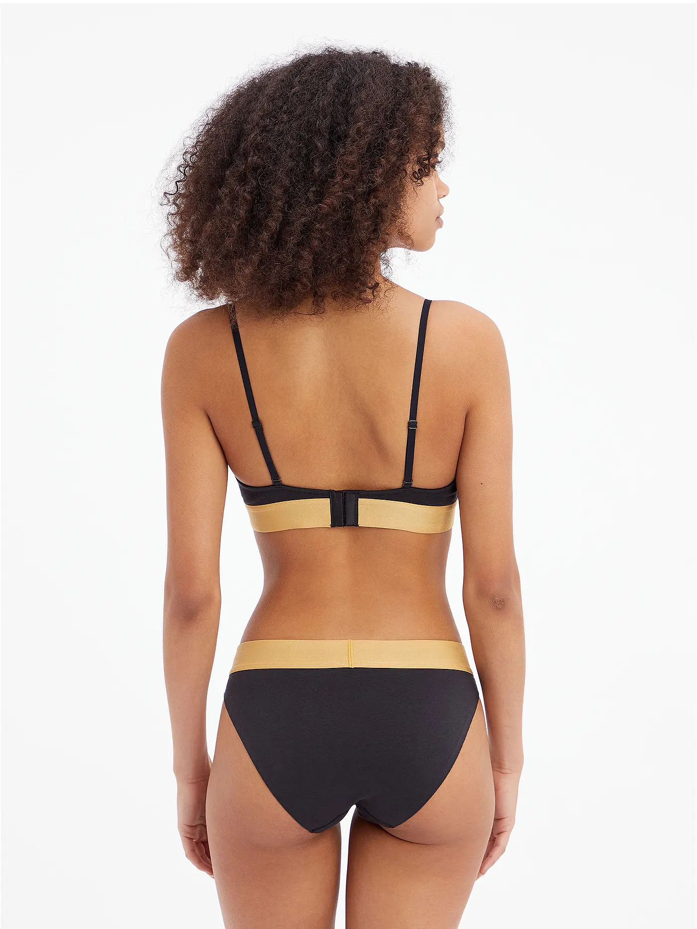 CALVIN KLEIN | Triangel Bralette Black | schwarz