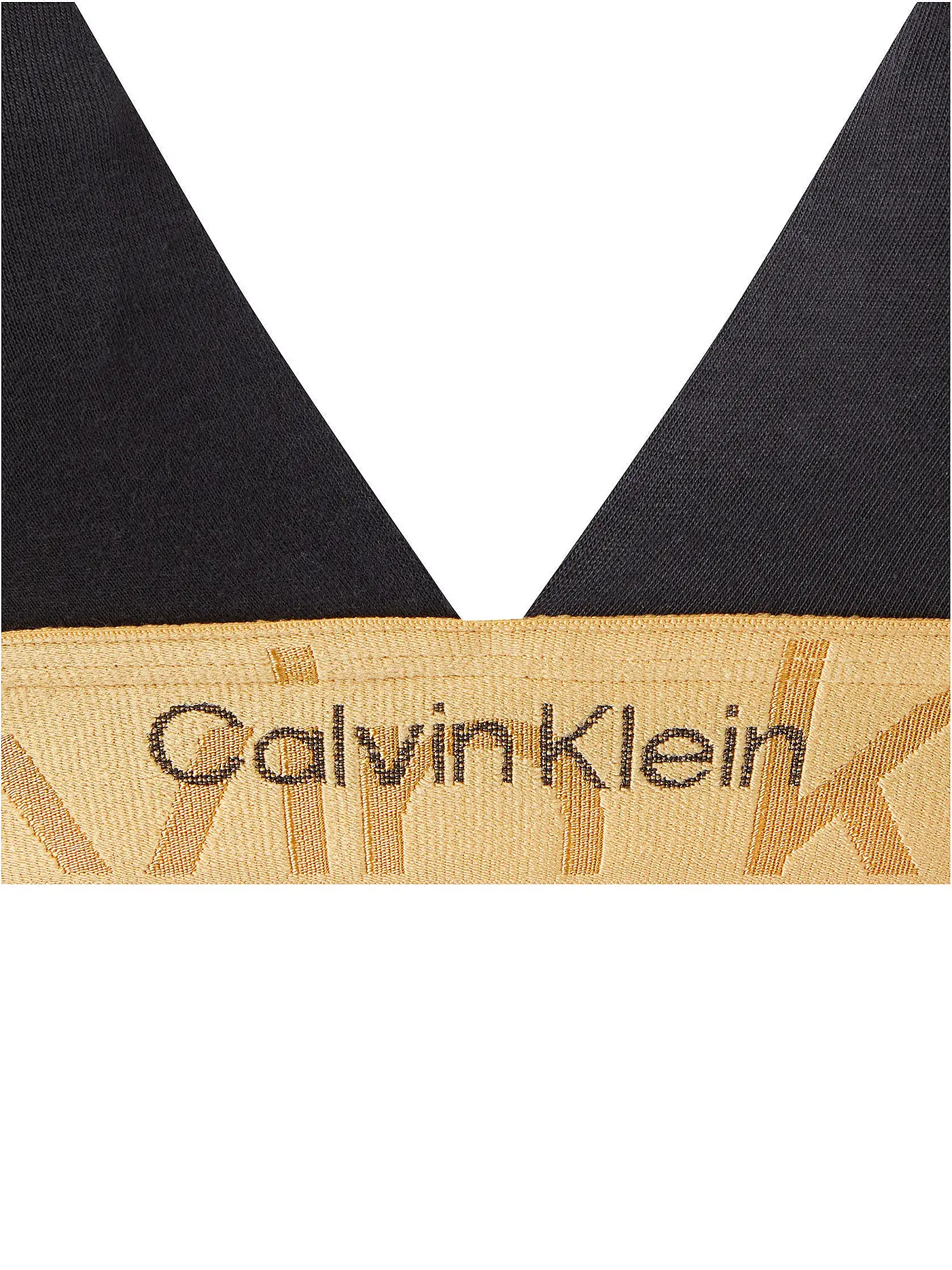 CALVIN KLEIN | Triangel Bralette Black | schwarz