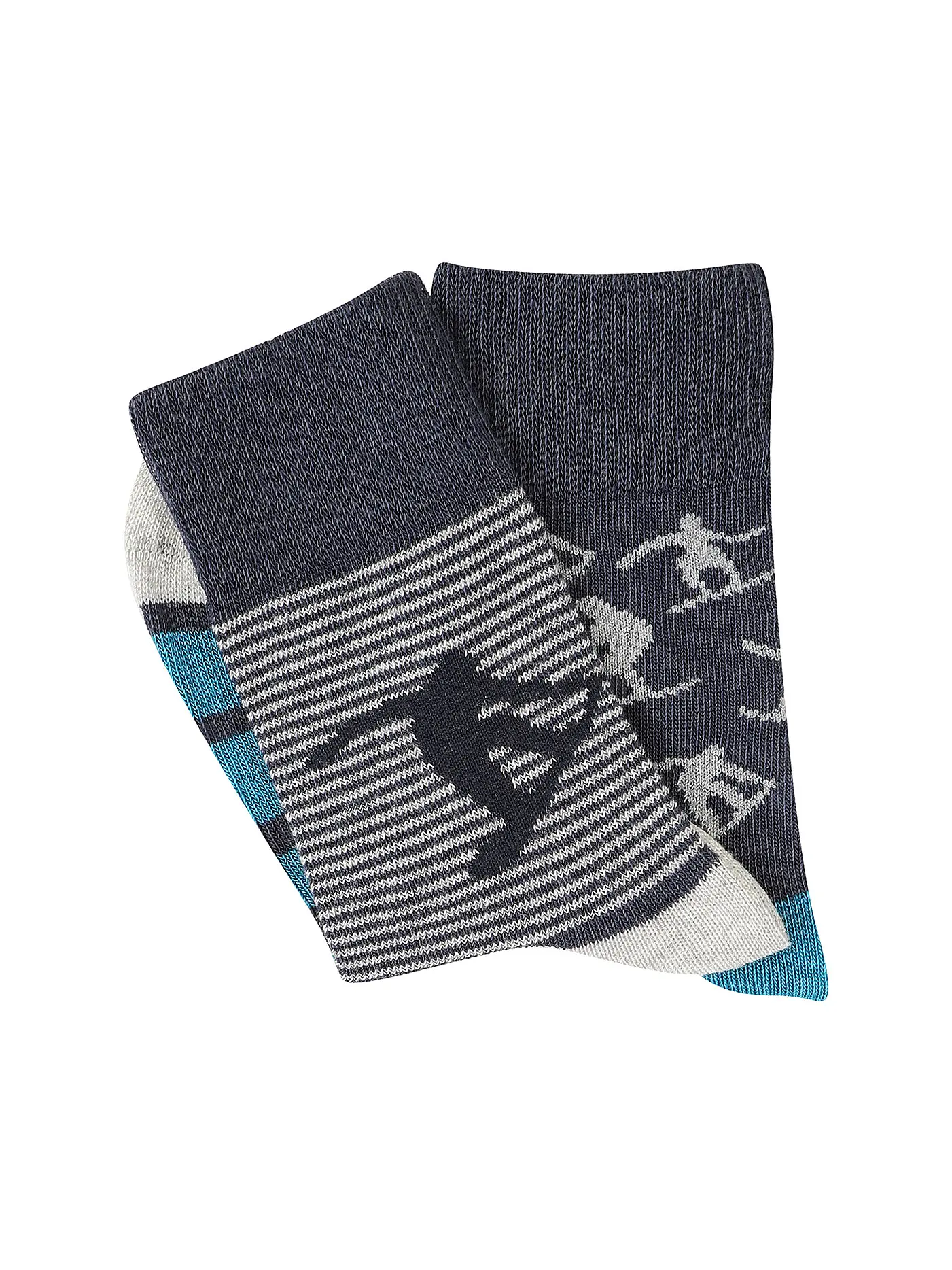 CAMANO | Jungen Socken 2er Pkg. blue | bunt