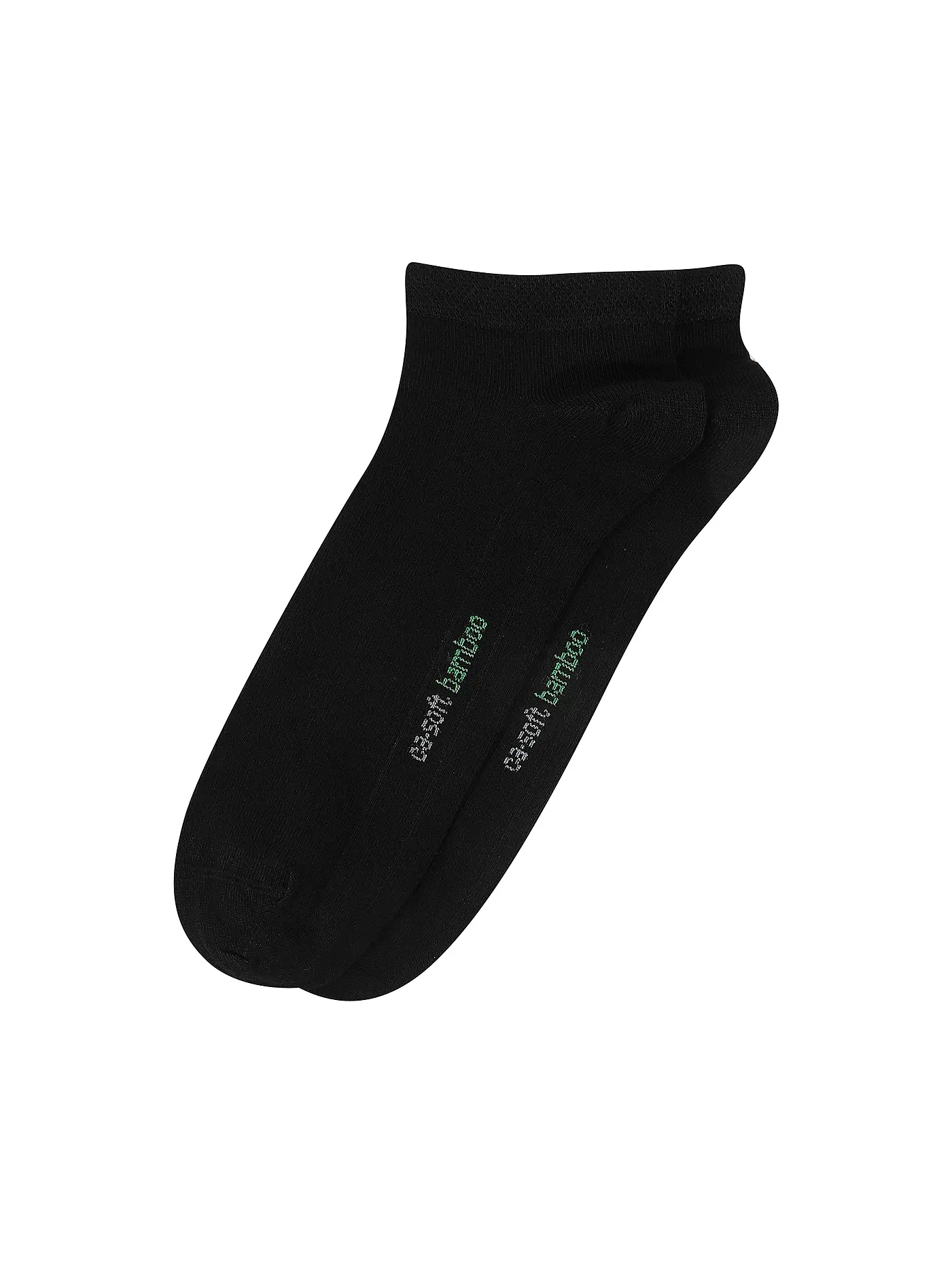 CAMANO | Sneaker Socken 2er Pkg BAMBOO black  | schwarz
