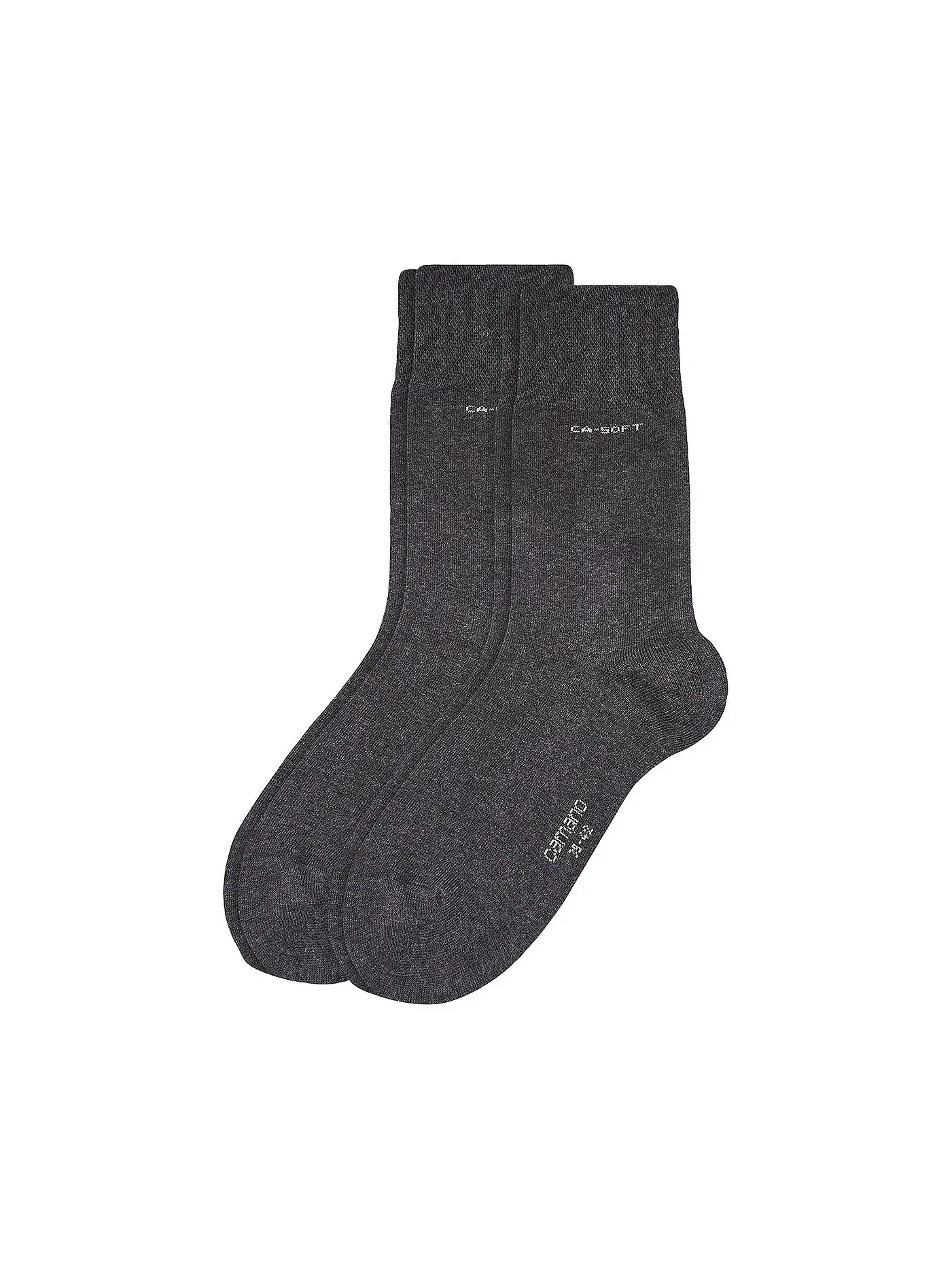 CAMANO | Socken 2er Pkg anthrazit | grau