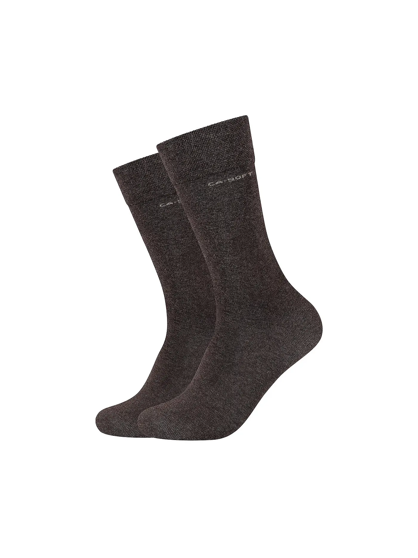 CAMANO | Socken 2er Pkg dark brown | braun