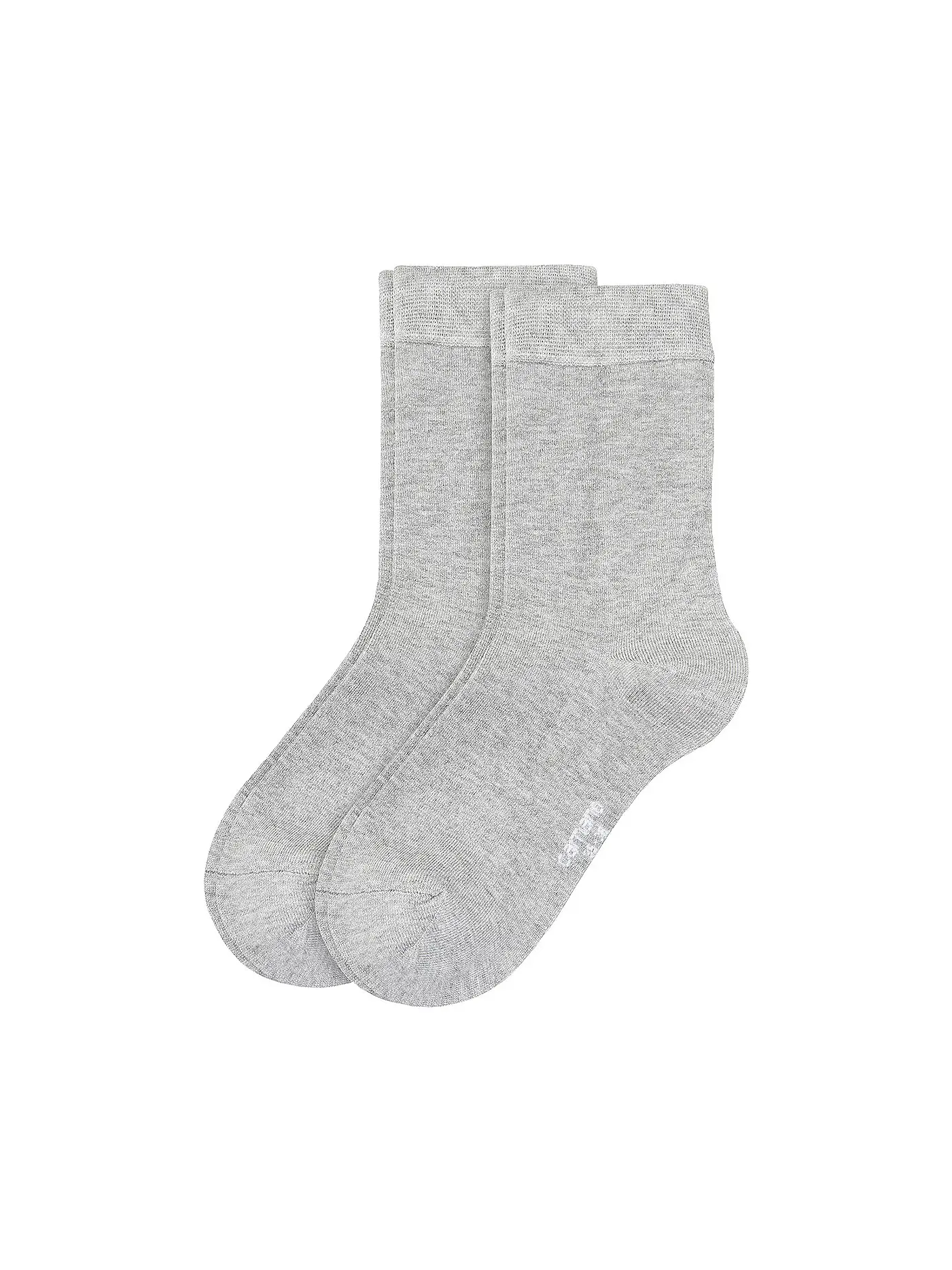 CAMANO | Socken Silky 2er Pkg light grey mela | grau