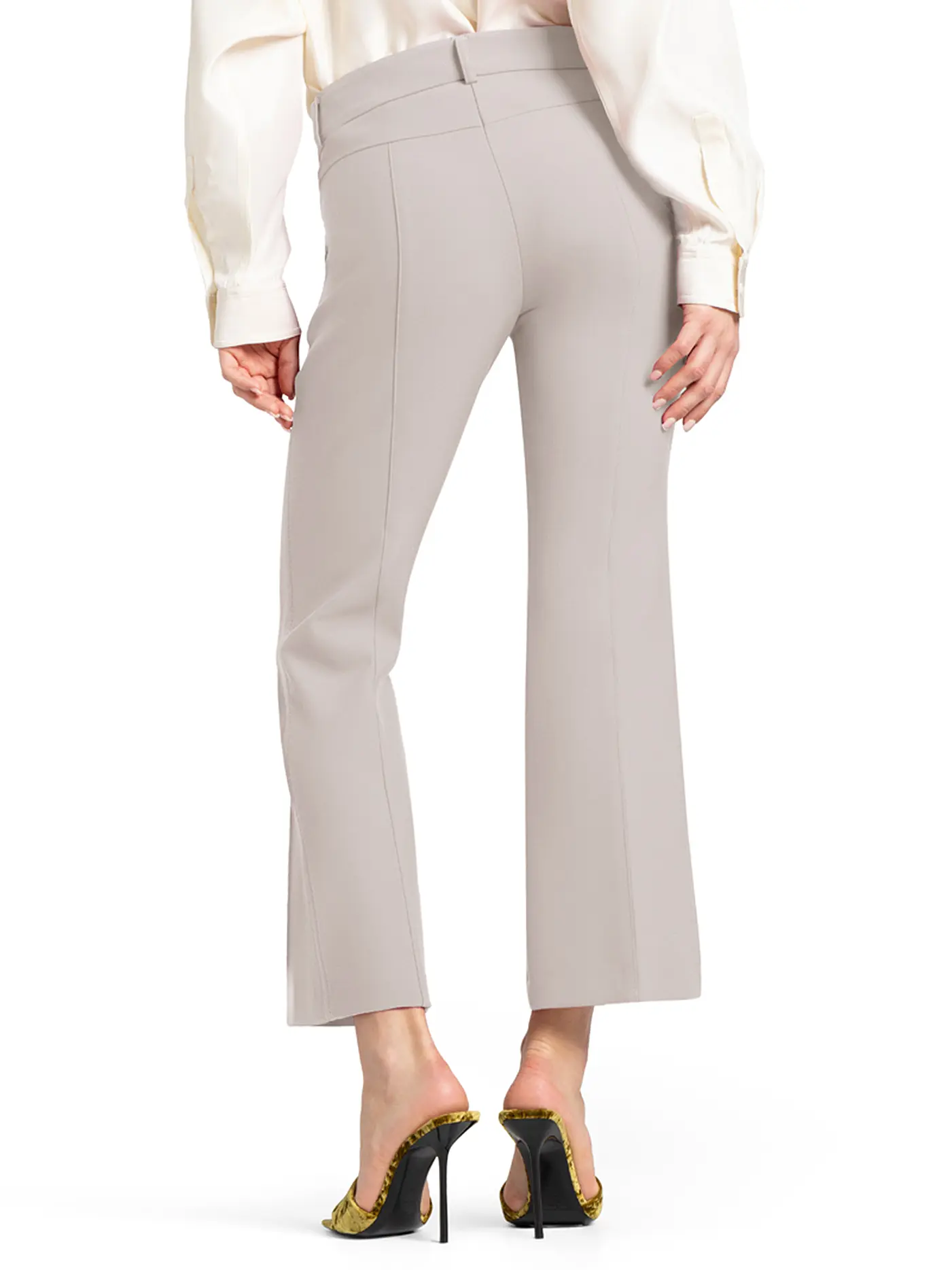 CAMBIO | Hose Flared Fit FAHRA | creme