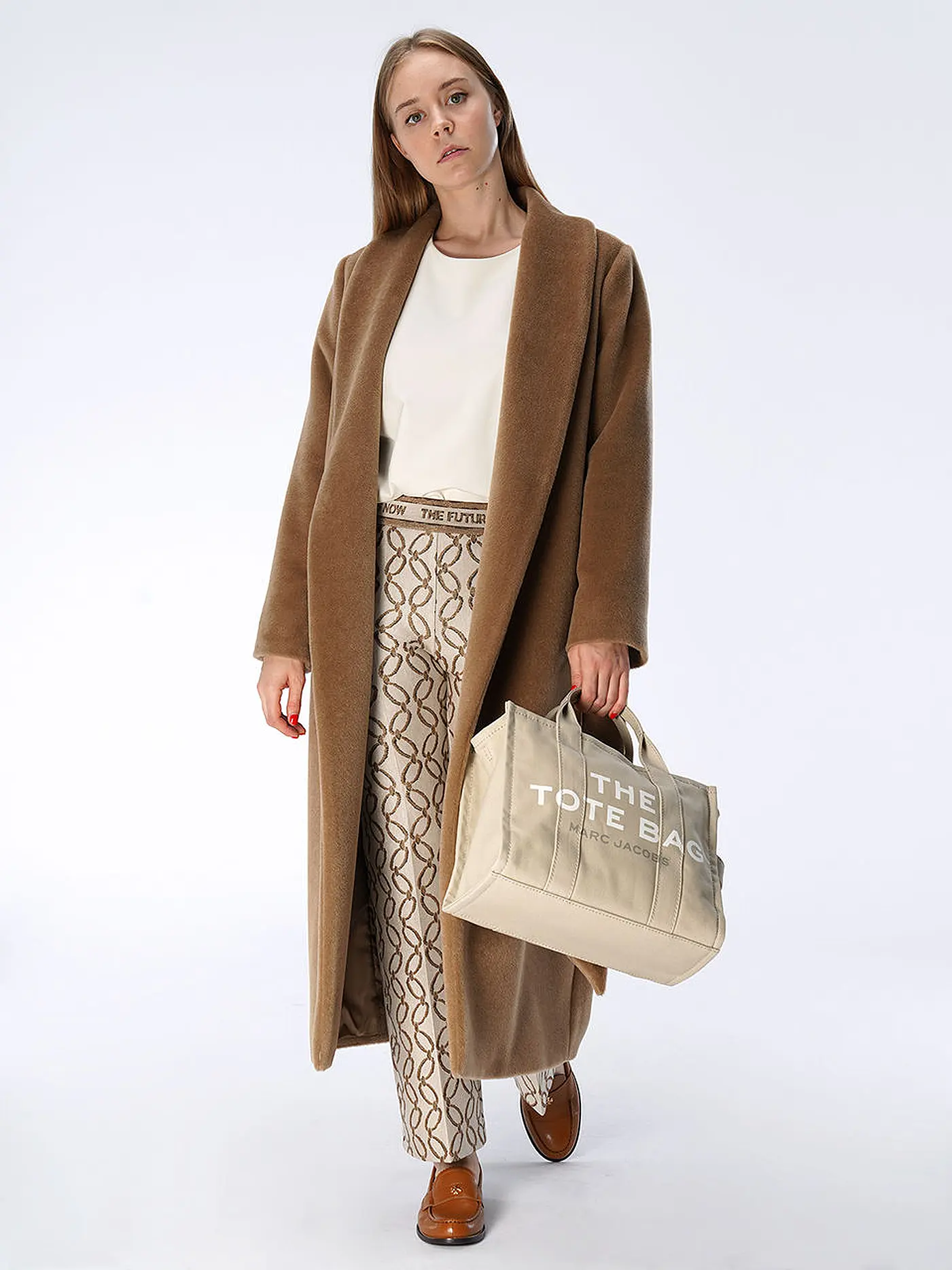 CAMBIO | Hose Flared Fit FAITH | creme