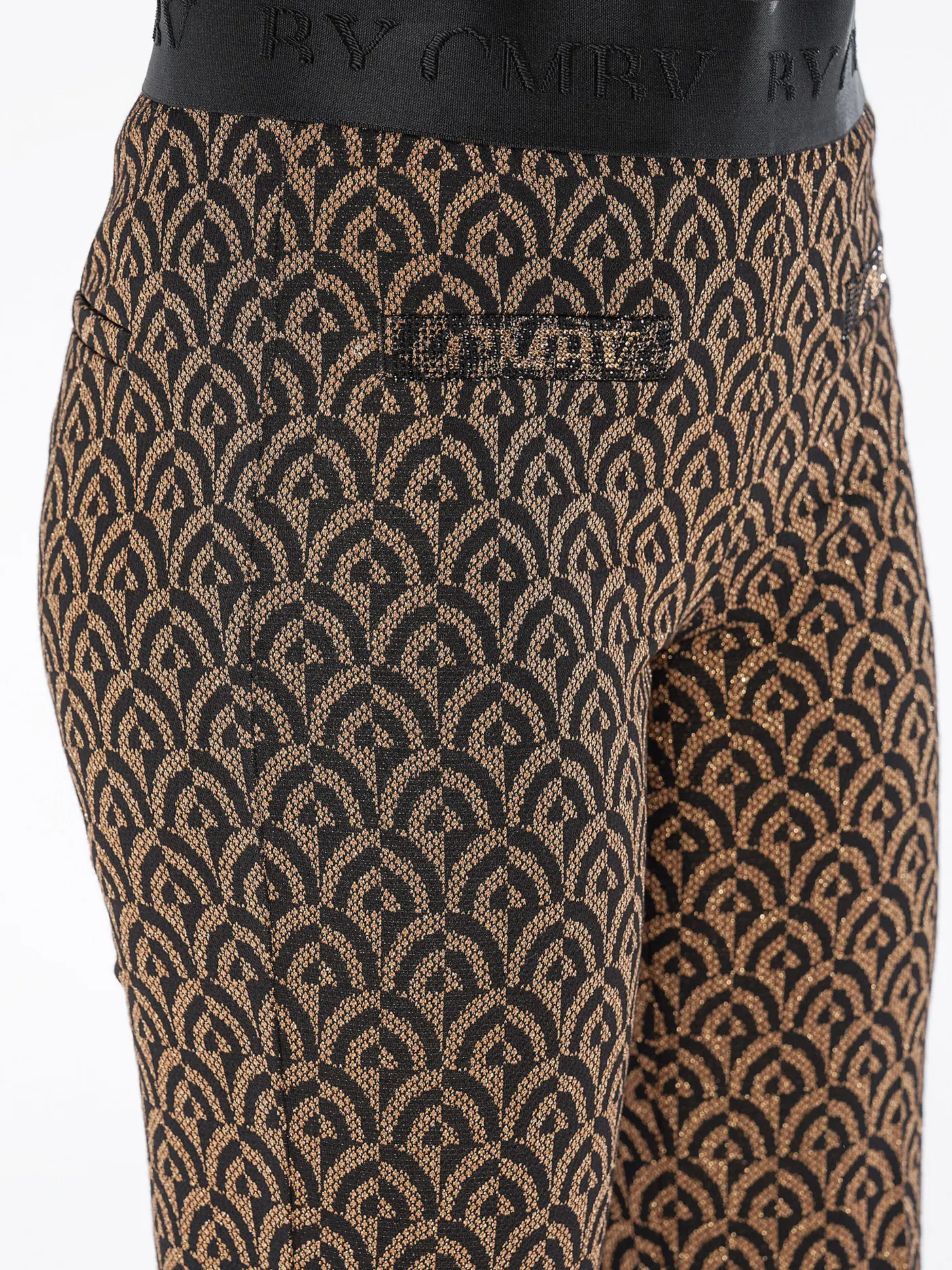 CAMBIO | Hose Flared Fit FAITH | gold