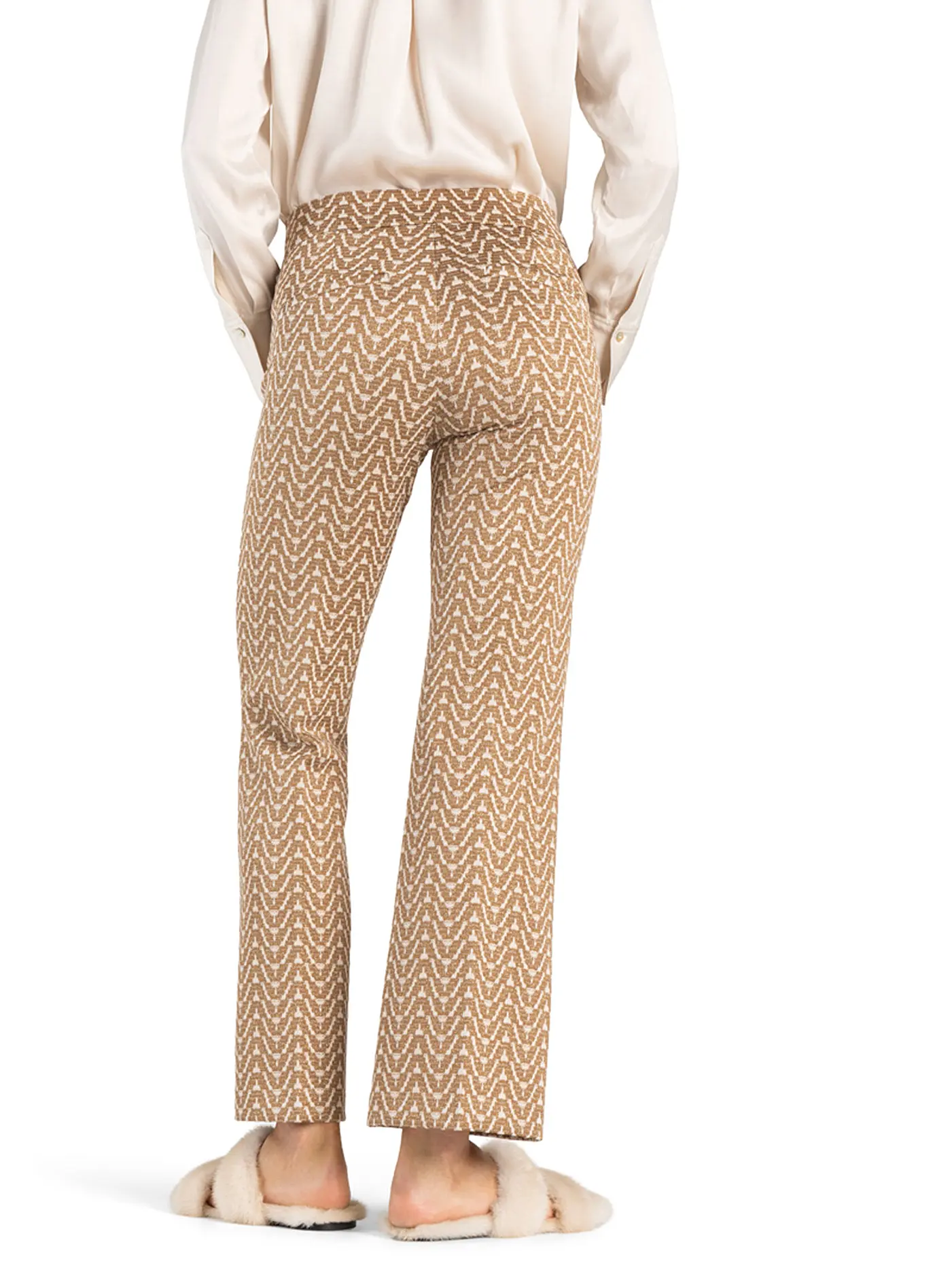 CAMBIO | Hose Flared Fit FAITH | gold
