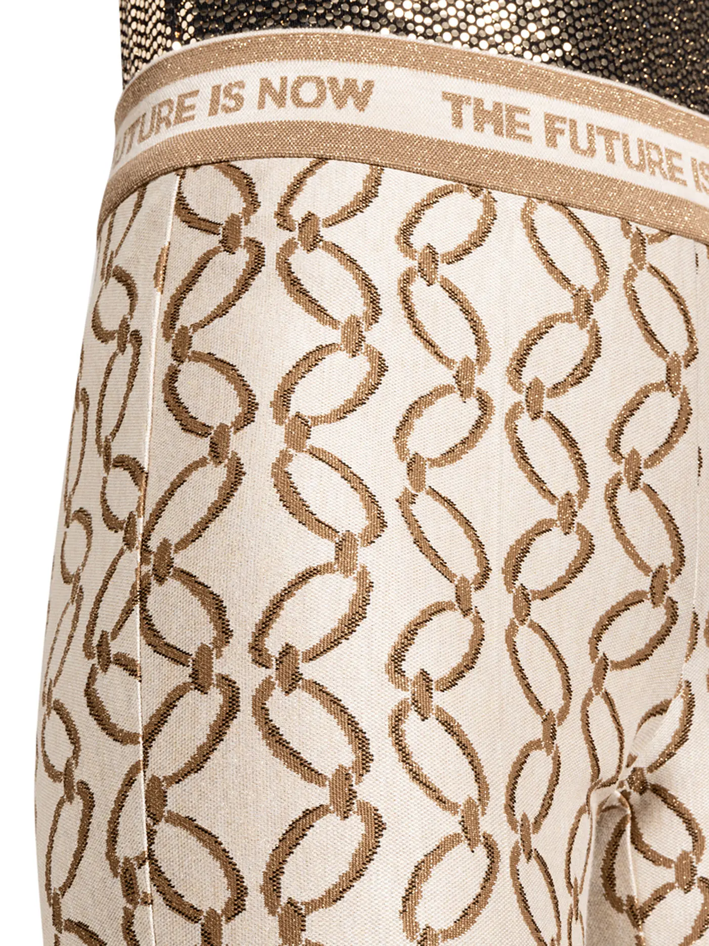 CAMBIO | Hose Flared Fit FAITH | creme
