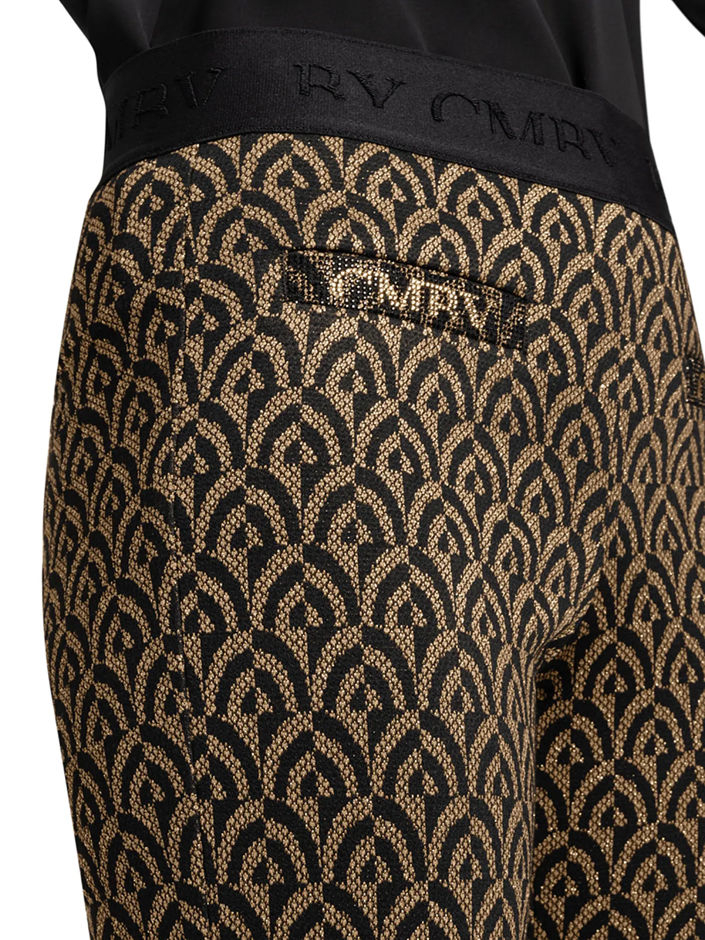 CAMBIO | Hose Flared Fit FAITH | gold