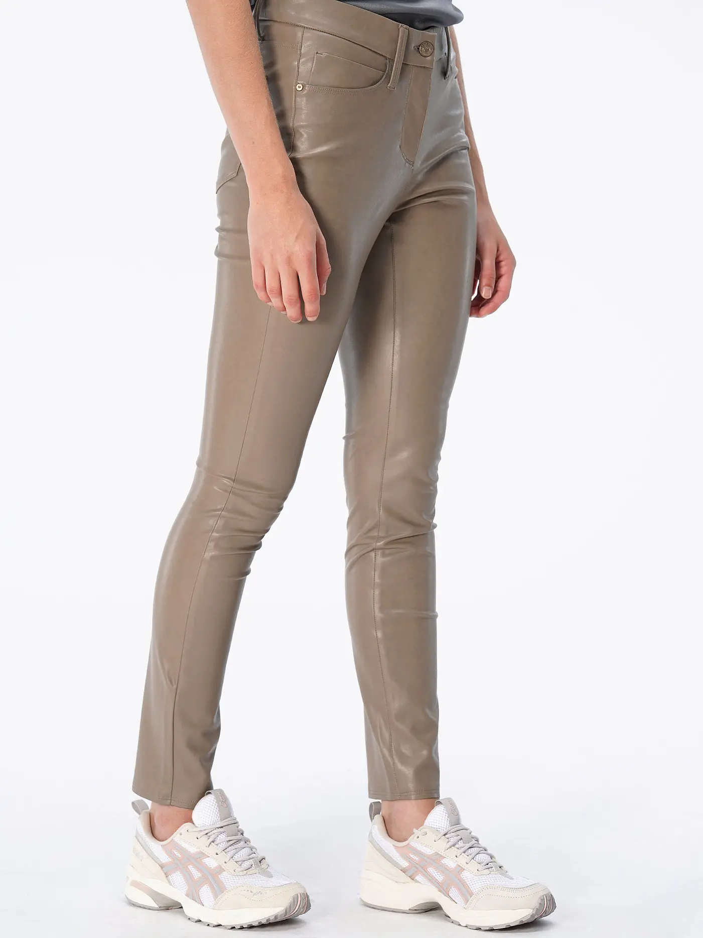 CAMBIO | Hose in Lederoptik RAY | braun
