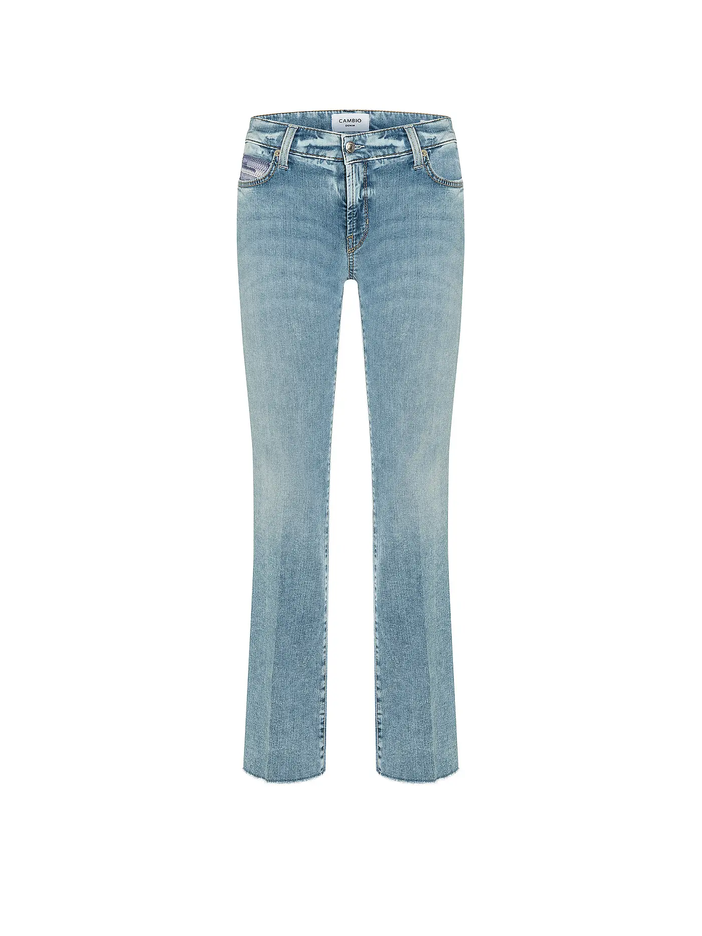 CAMBIO | Jeans Bootcut Fit PARIS | hellblau