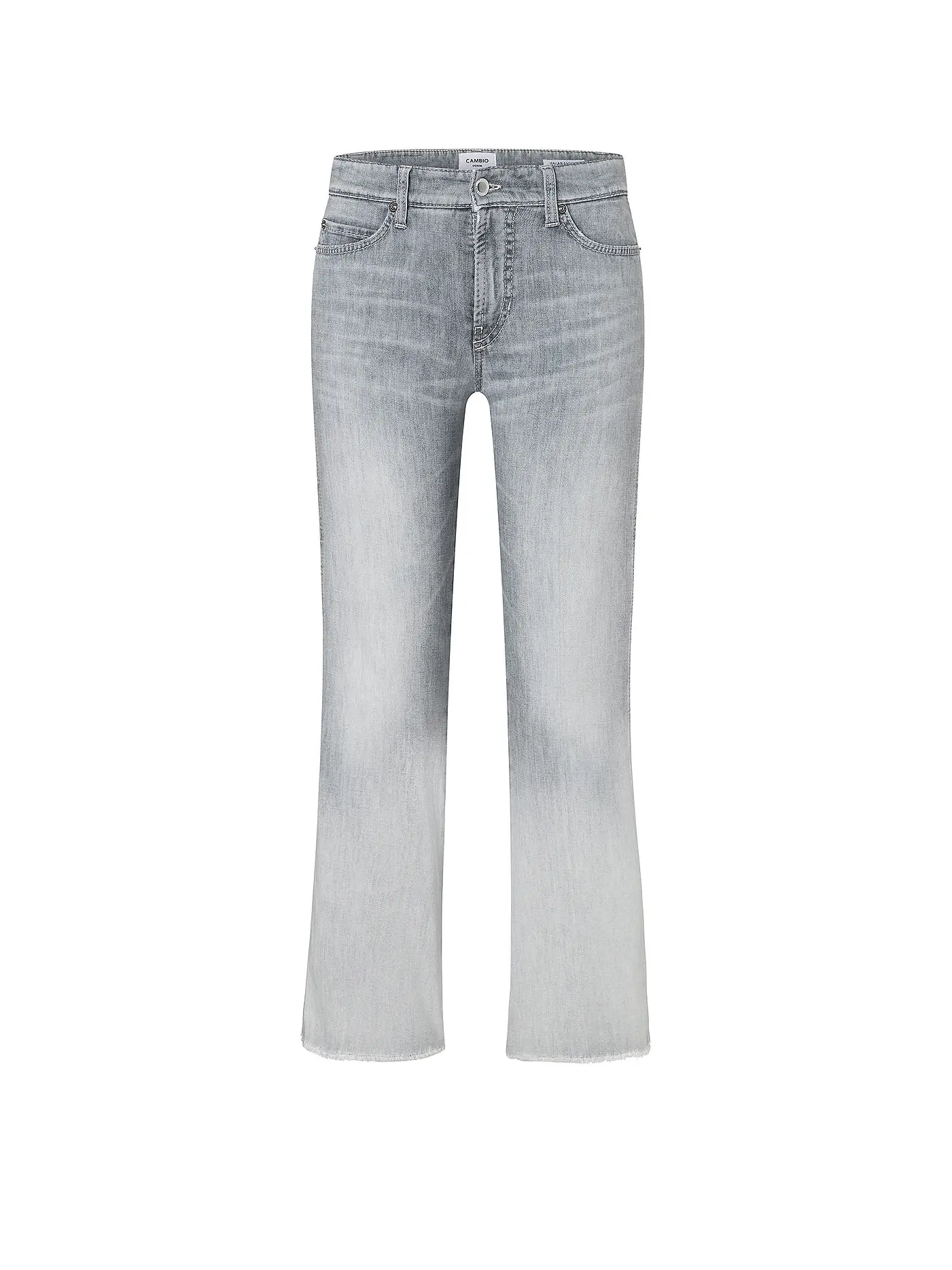 CAMBIO | Jeans Flared Fit FRANCESCA | grau