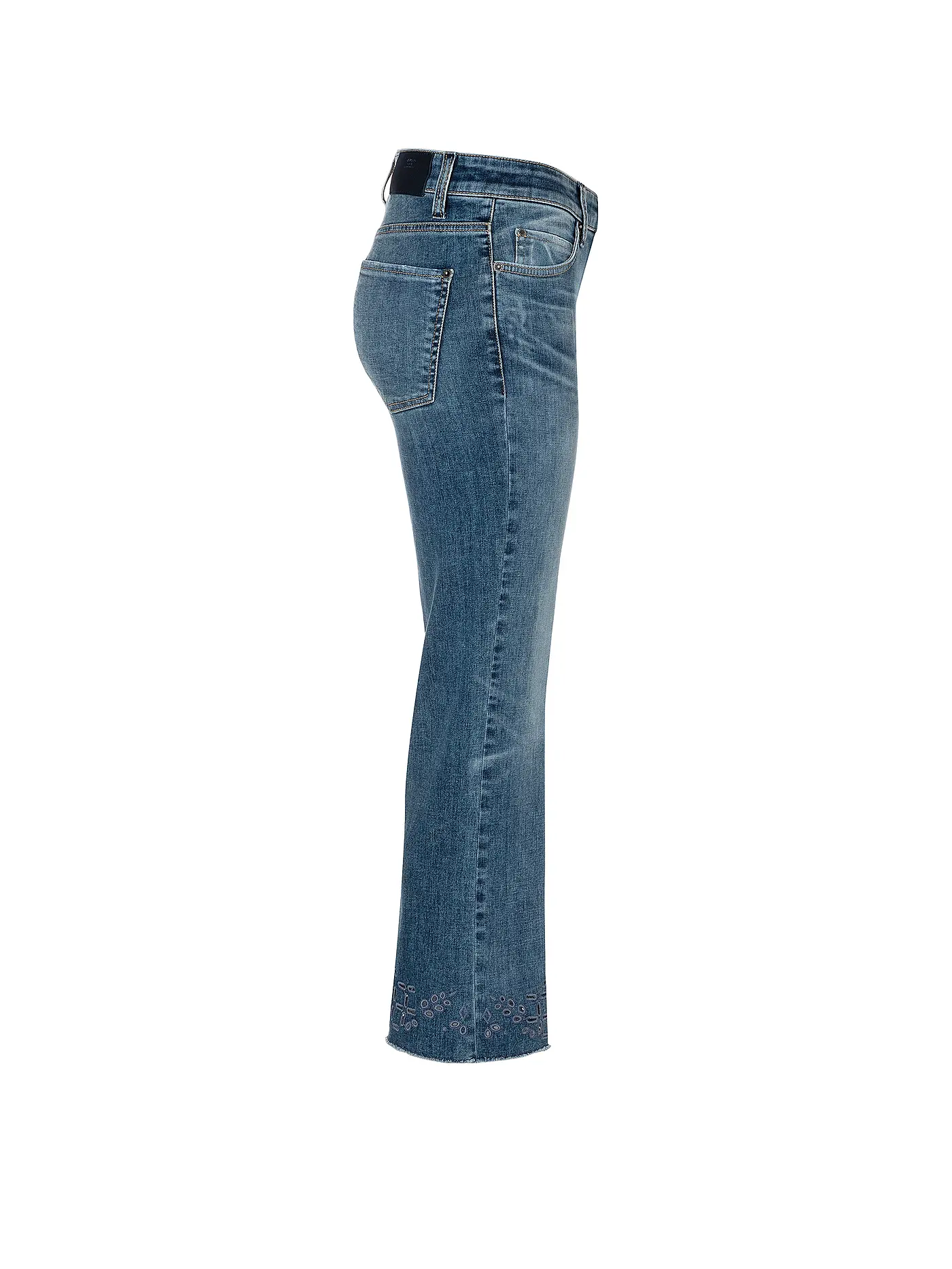 CAMBIO | Jeans Flared Fit Paris Easy Kick | blau