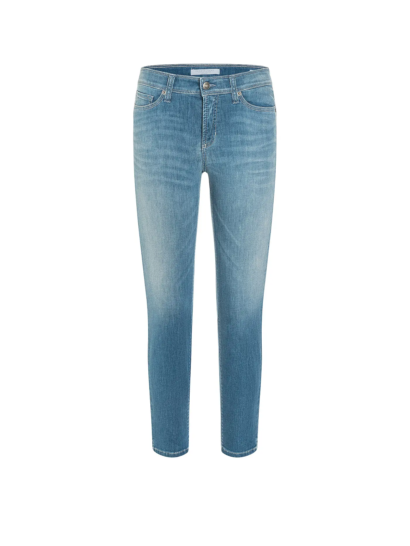 CAMBIO | Jeans Slim Fit 7/8 PIPER SHORT | hellblau