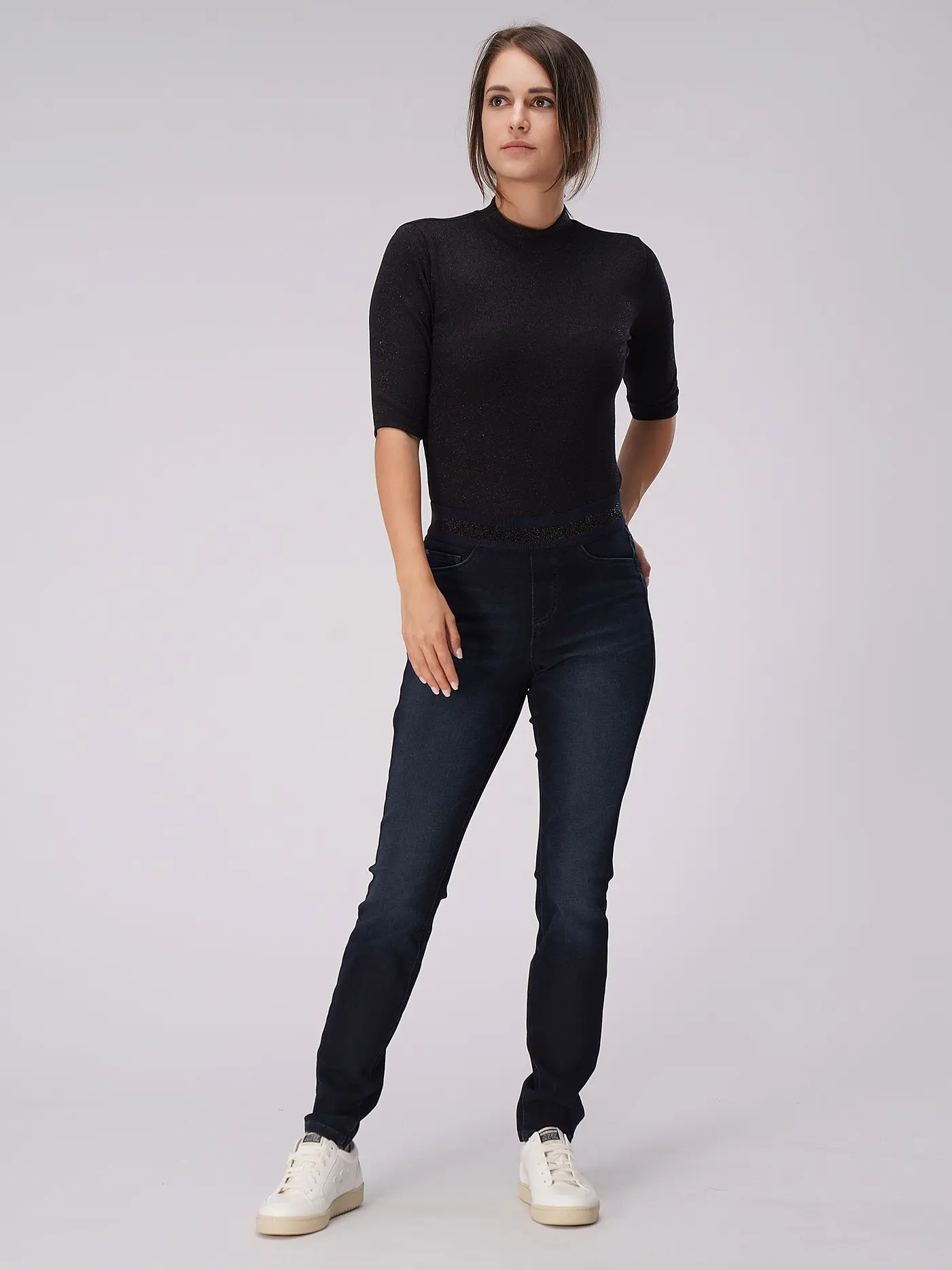 CAMBIO | Jeans Slim Fit Philia | blau