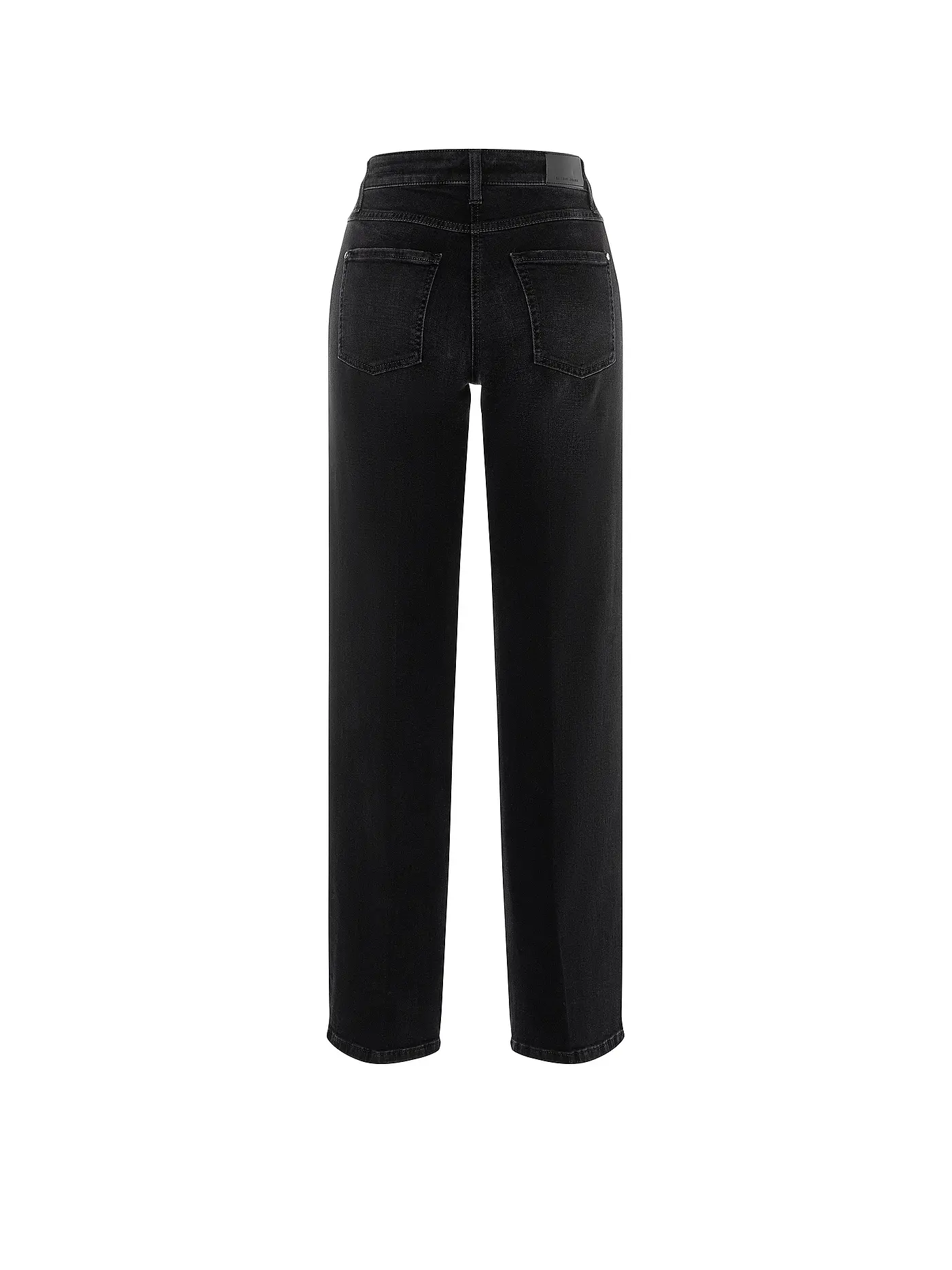 CAMBIO | Jeans Straight - Fit Aimee seam | schwarz