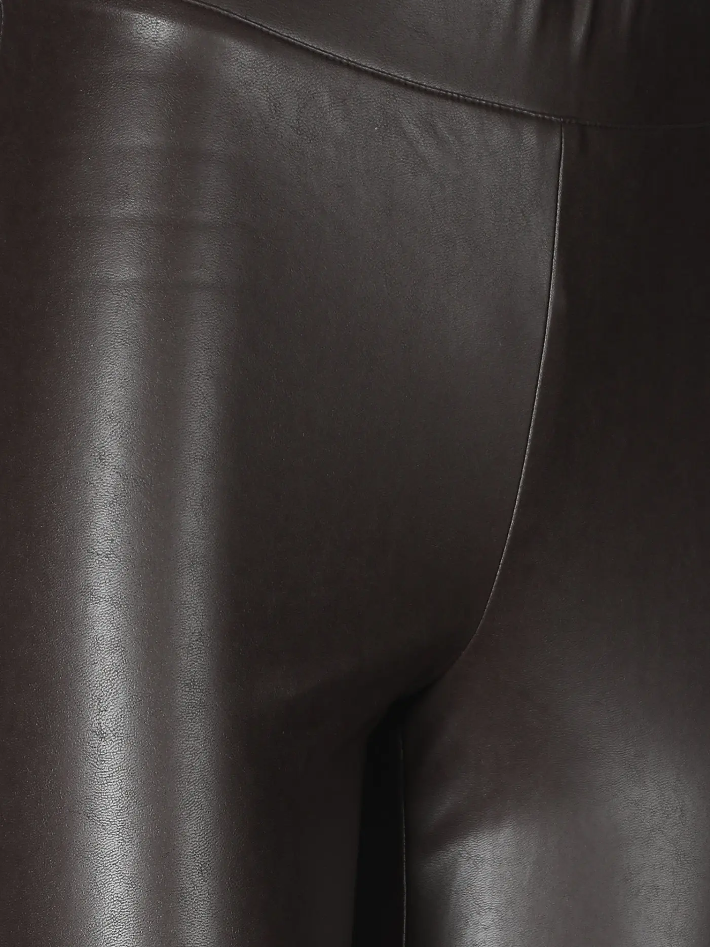 CAMBIO | Leggings in Lederoptik | braun