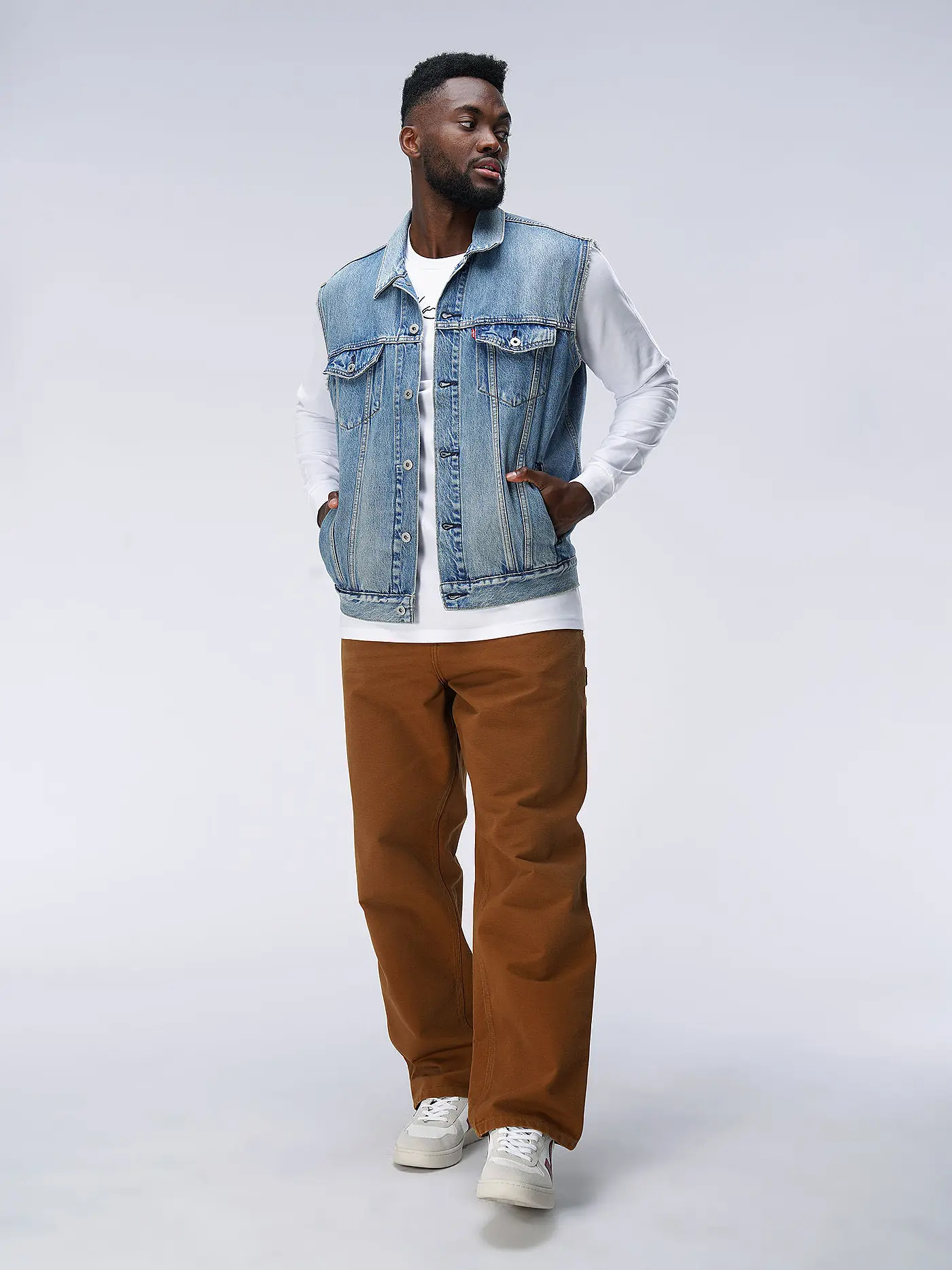 CARHARTT WIP | Jeans Baggy Fit  | braun