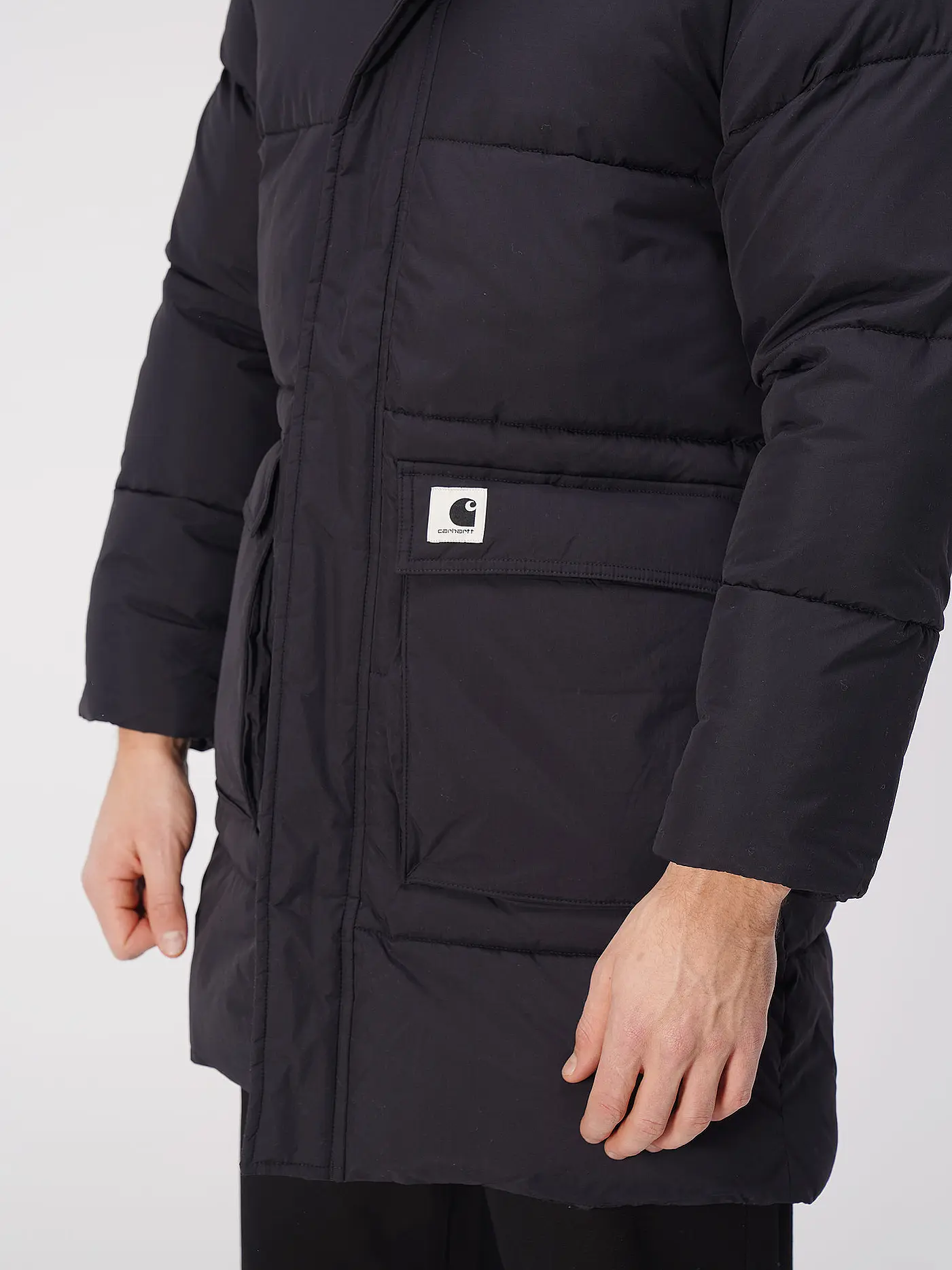 CARHARTT WIP | Steppmantel ERIE | schwarz