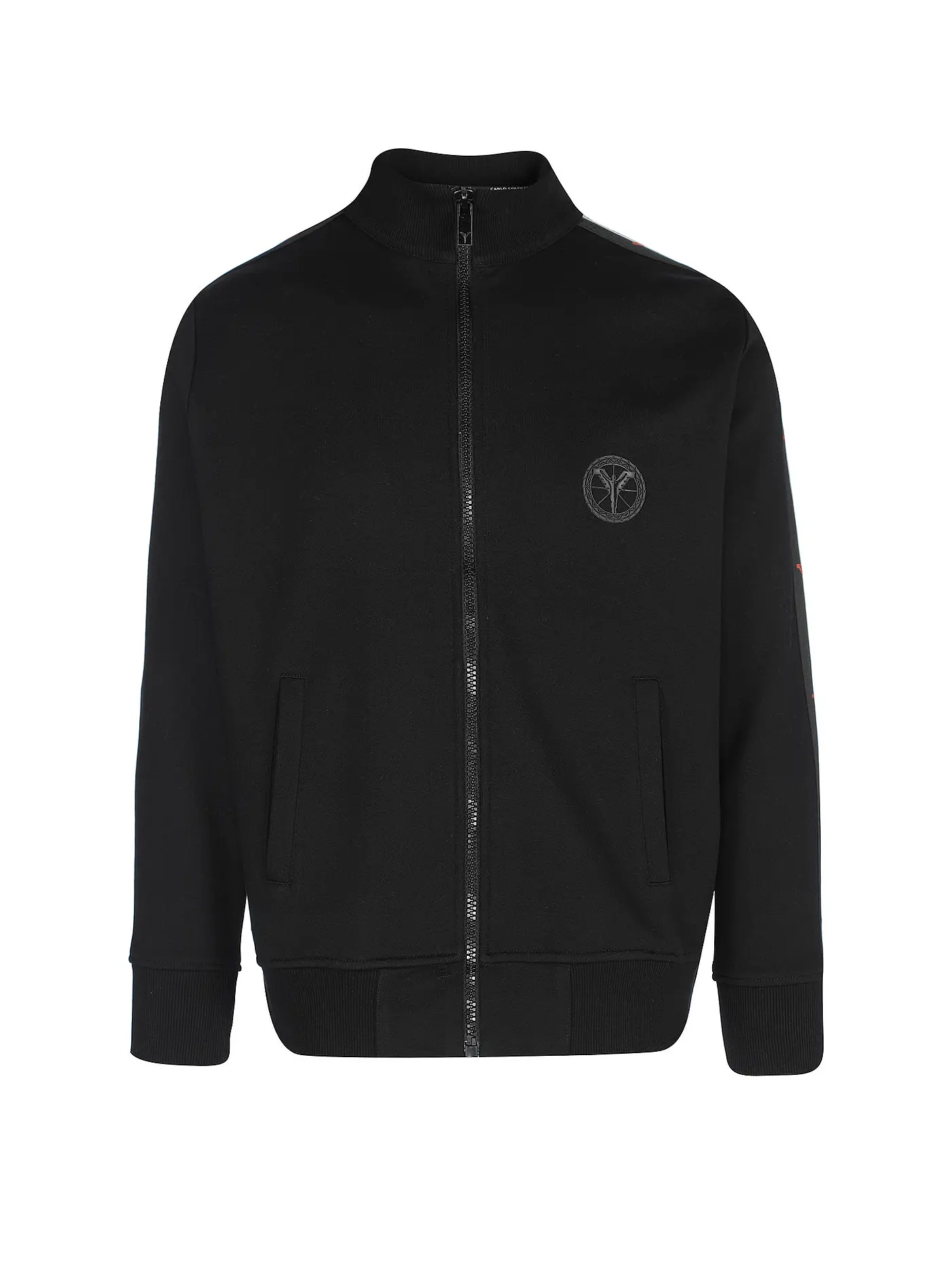 CARLO COLUCCI | Sweatjacke  | schwarz