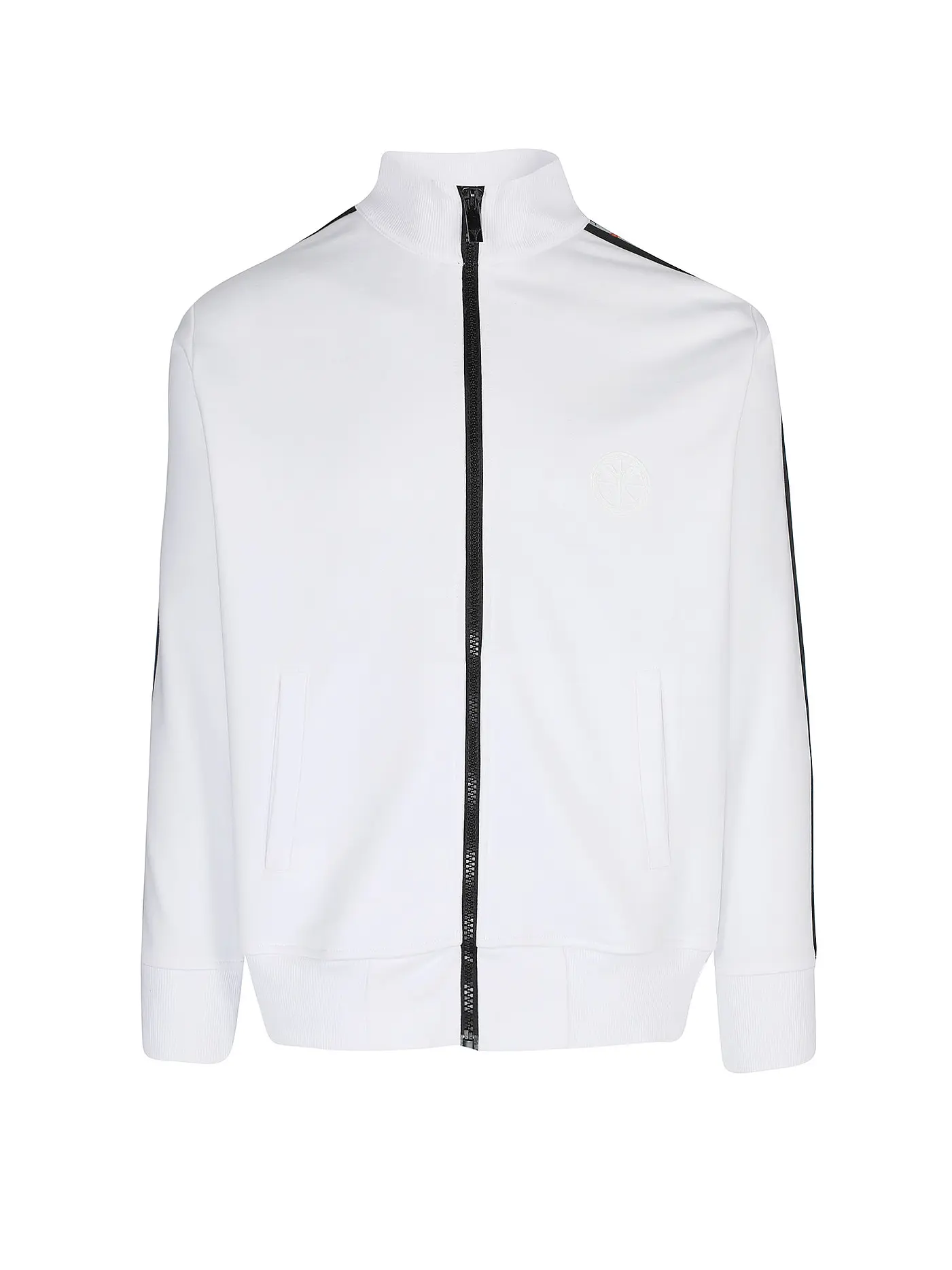 CARLO COLUCCI | Sweatjacke  | weiss