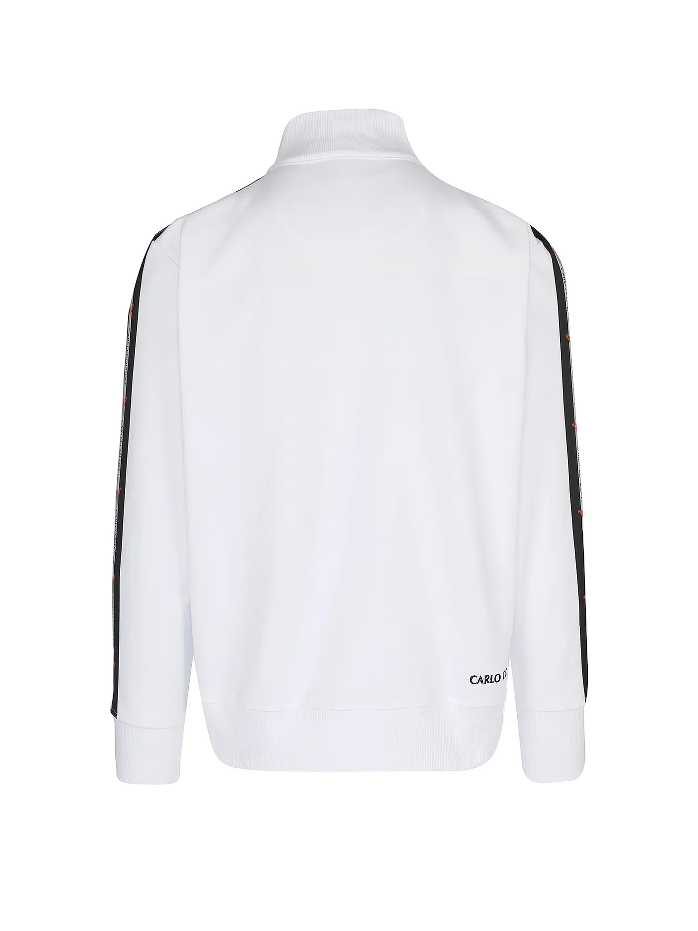 CARLO COLUCCI | Sweatjacke  | weiss