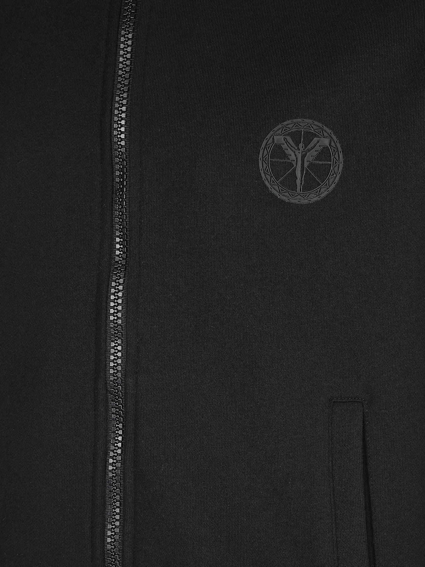 CARLO COLUCCI | Sweatjacke  | schwarz