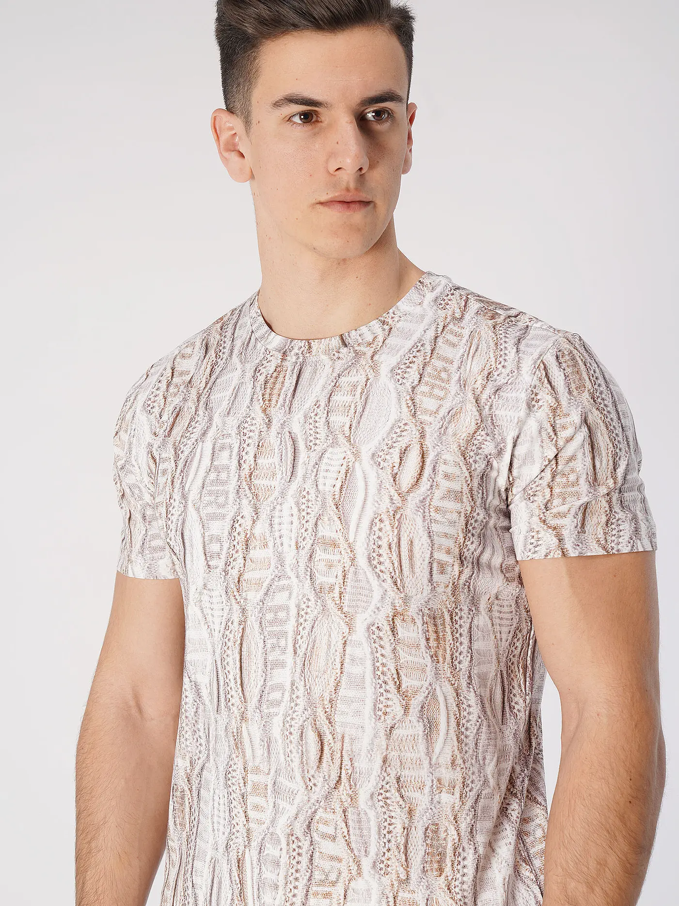 CARLO COLUCCI | T-Shirt  | beige