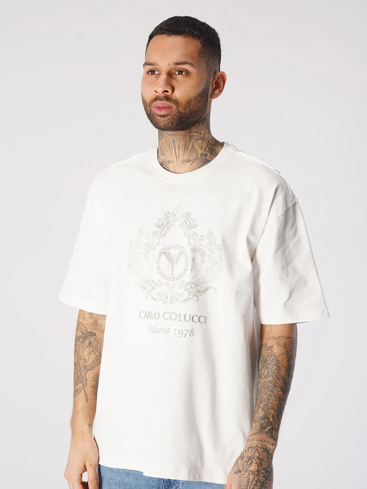 CARLO COLUCCI | T-Shirt | weiss
