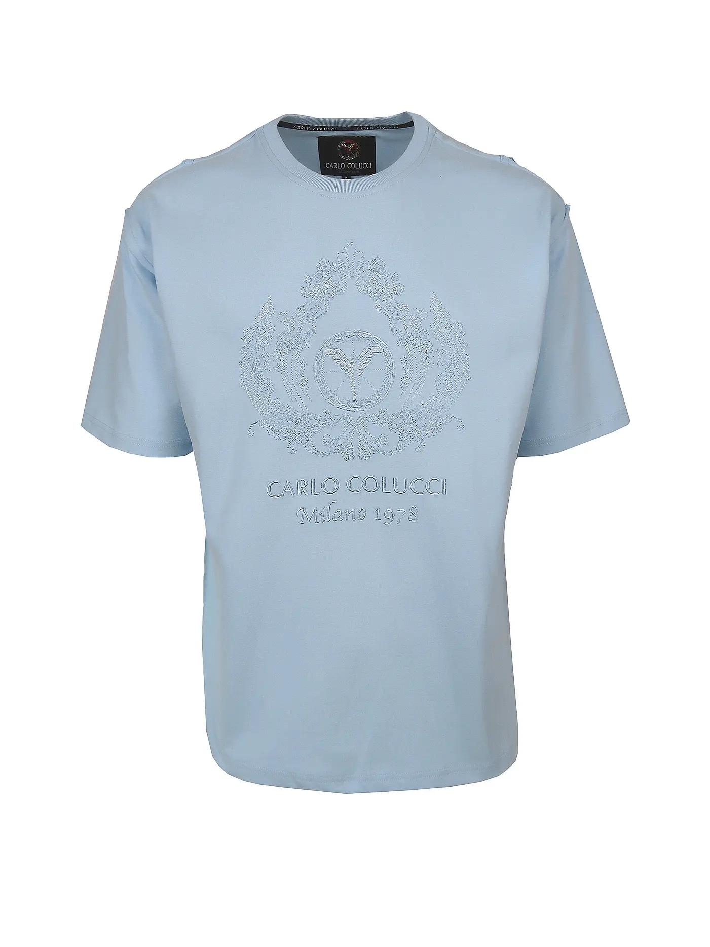 CARLO COLUCCI | T-Shirt | hellblau
