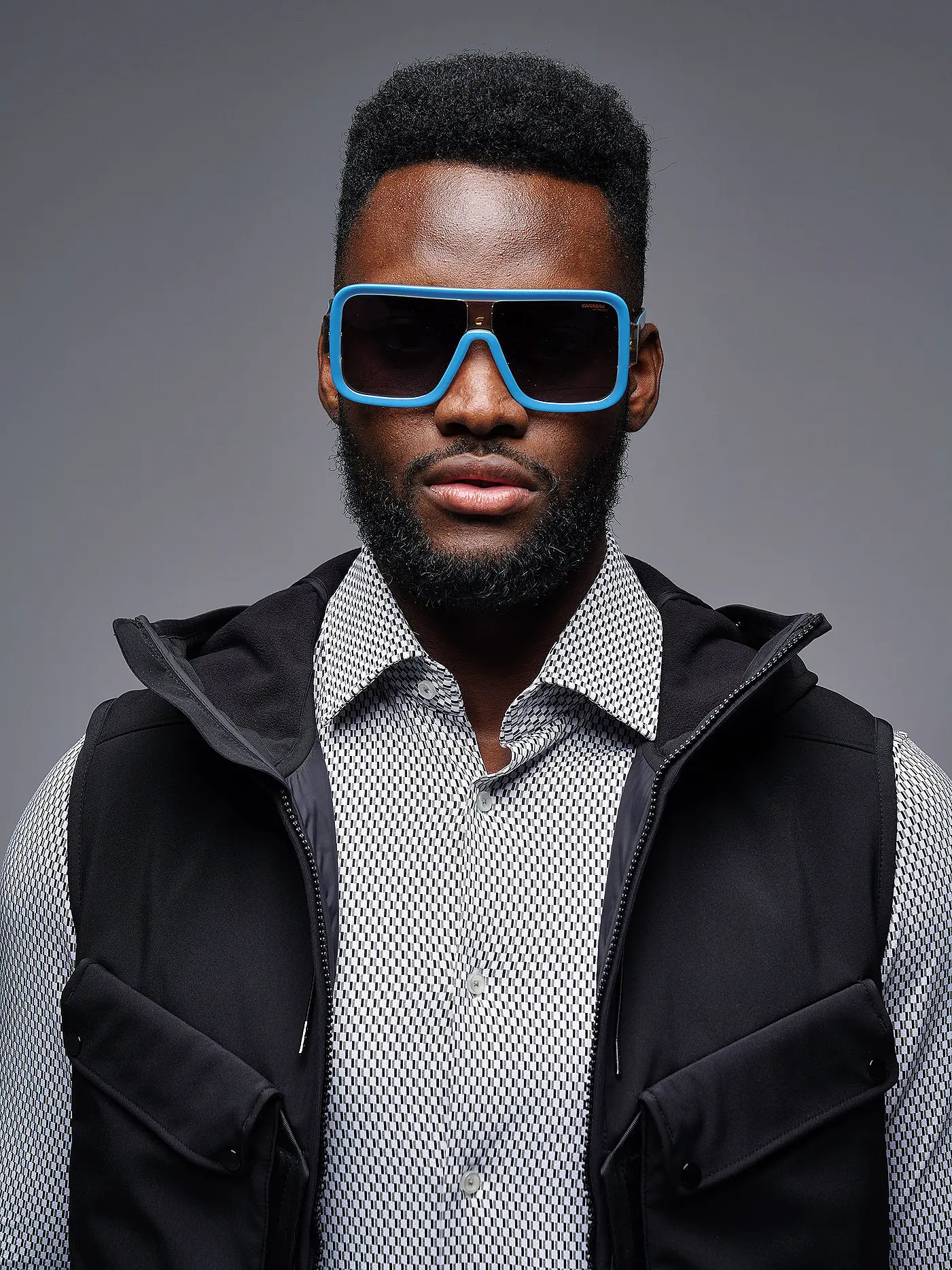 CARRERA BRILLEN | Sonnenbrille FLAGLAB 14/62 | hellblau