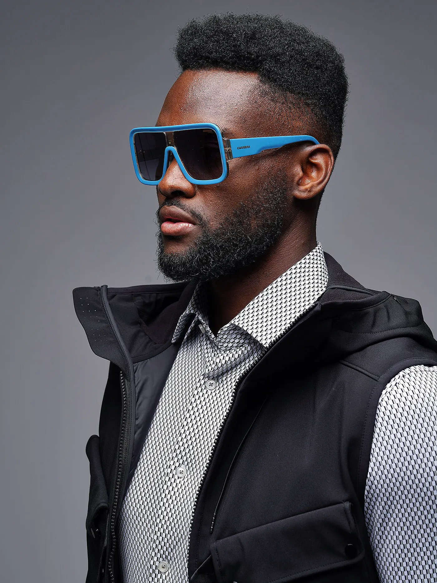 CARRERA BRILLEN | Sonnenbrille FLAGLAB 14/62 | hellblau