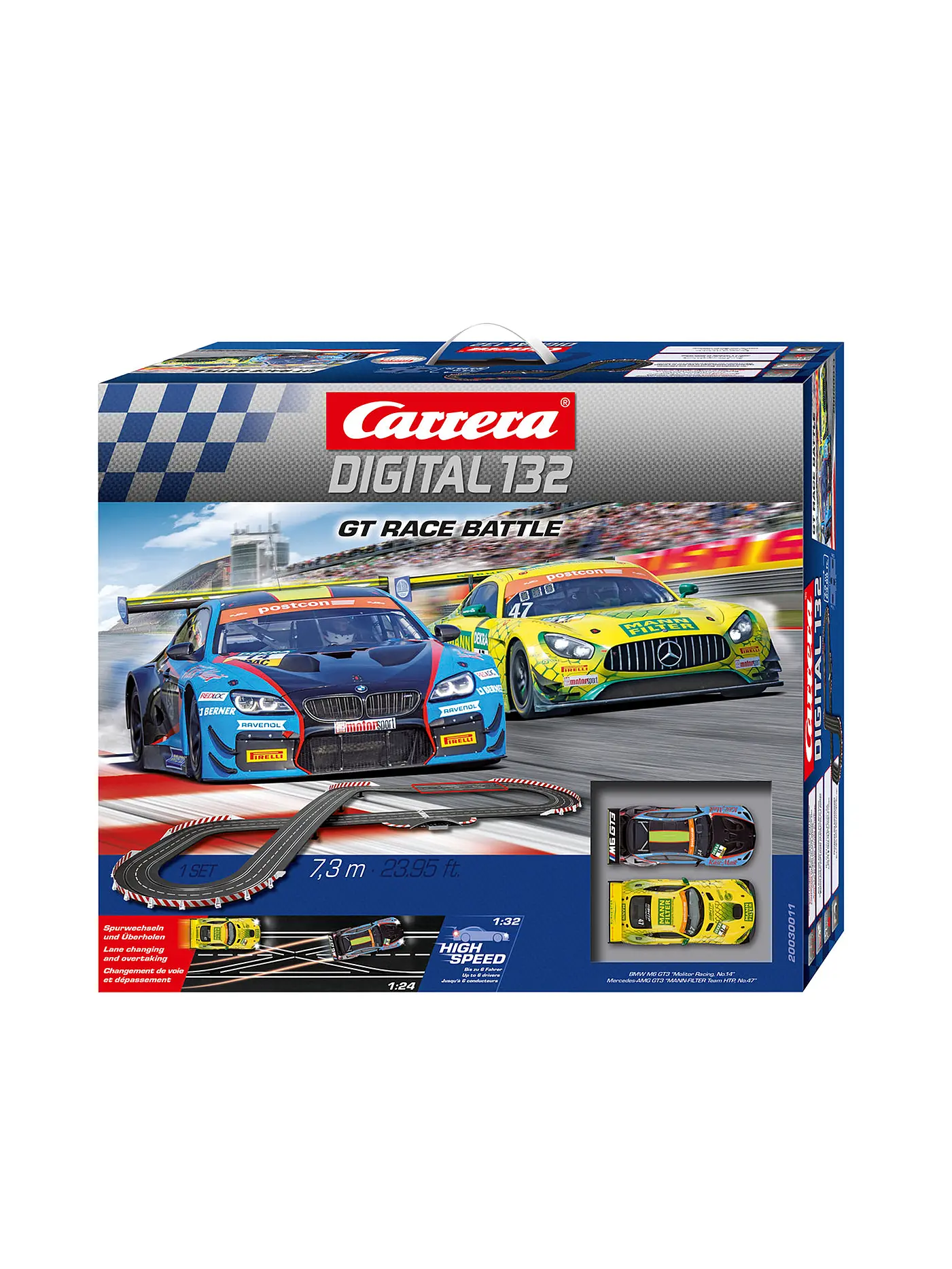CARRERA | Digital 132 - Rennbahn - GT Race Battle | keine Farbe