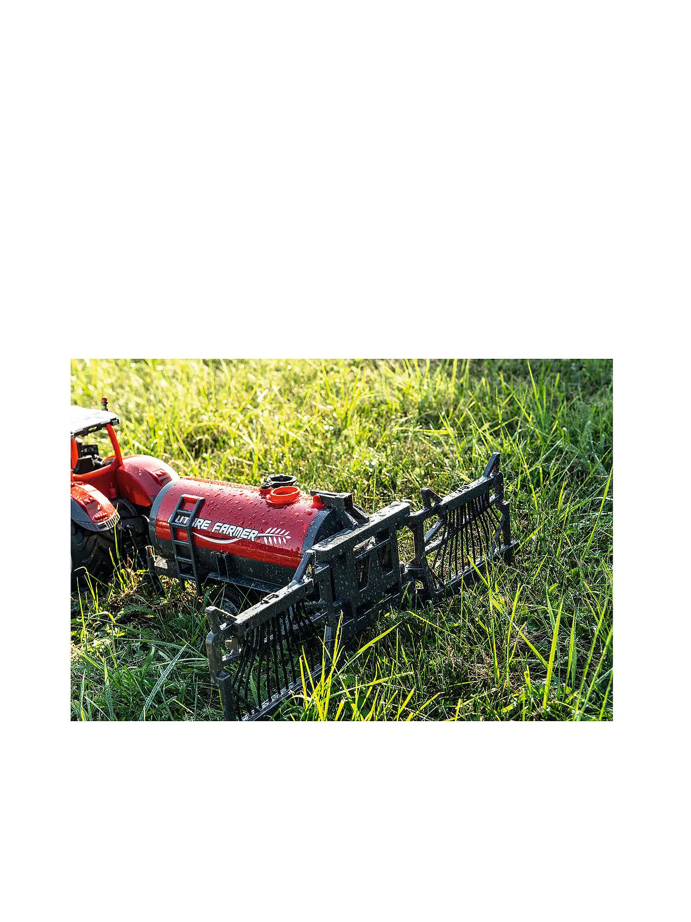 CARSON | 1:16 RC Traktor m.Tankwag.2.4G rot | keine Farbe