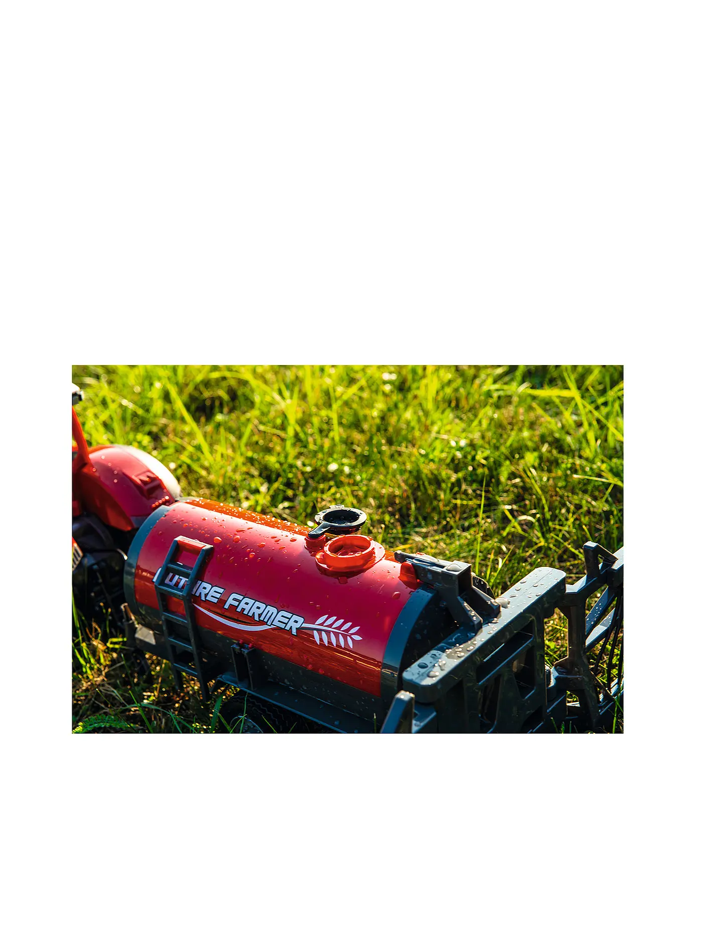 CARSON | 1:16 RC Traktor m.Tankwag.2.4G rot | keine Farbe