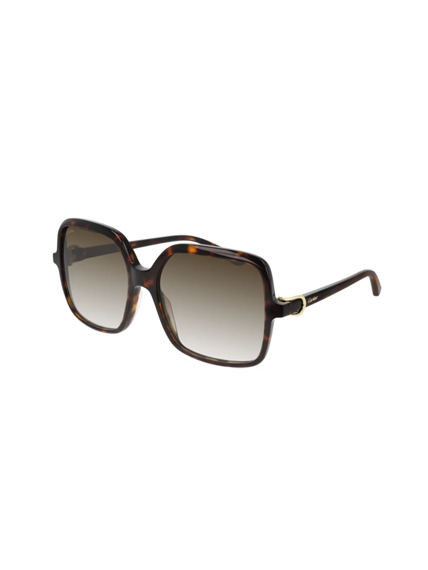 CARTIER | Sonnenbrille  | braun