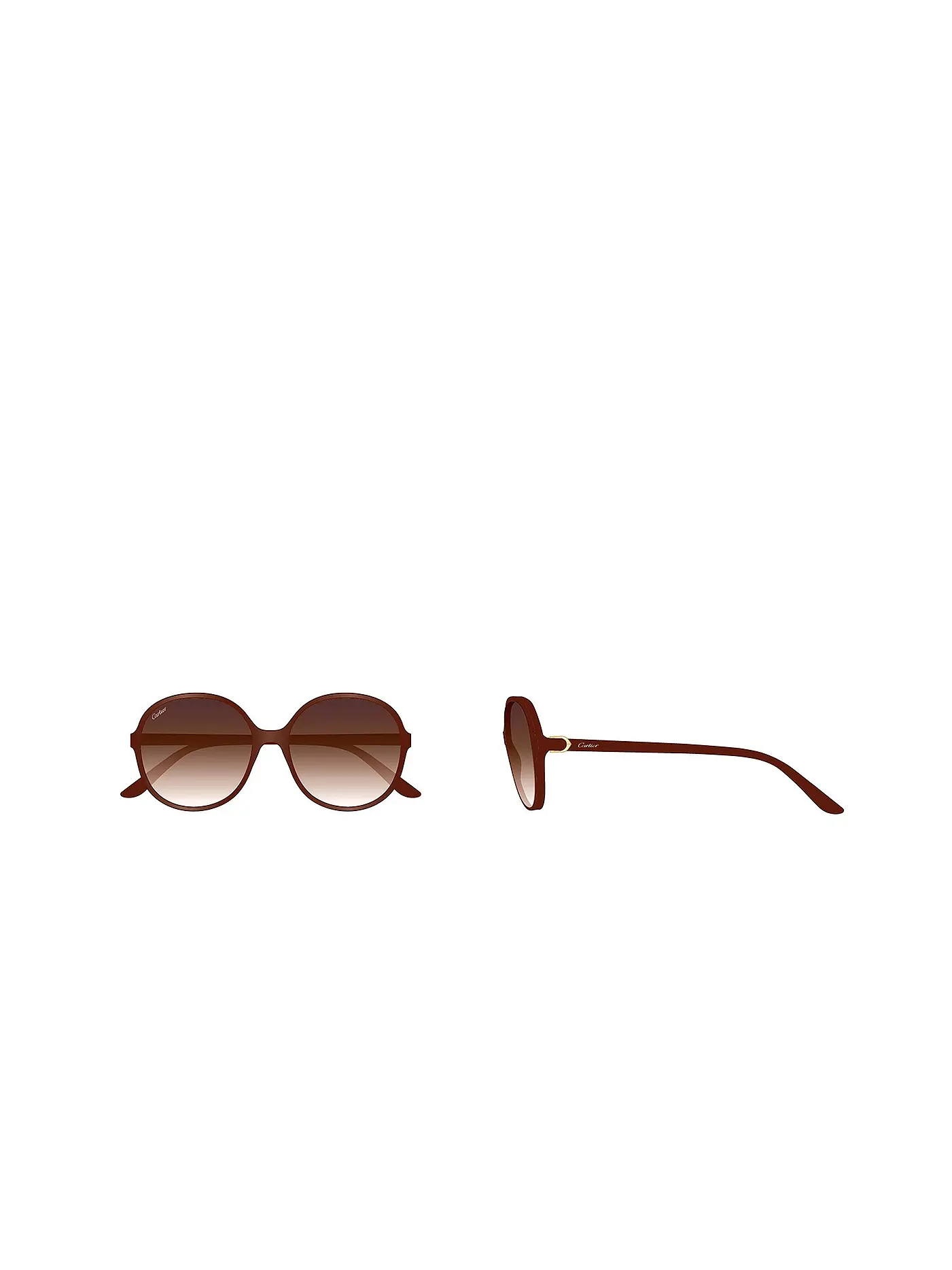 CARTIER | Sonnenbrille CT0350S | dunkelrot