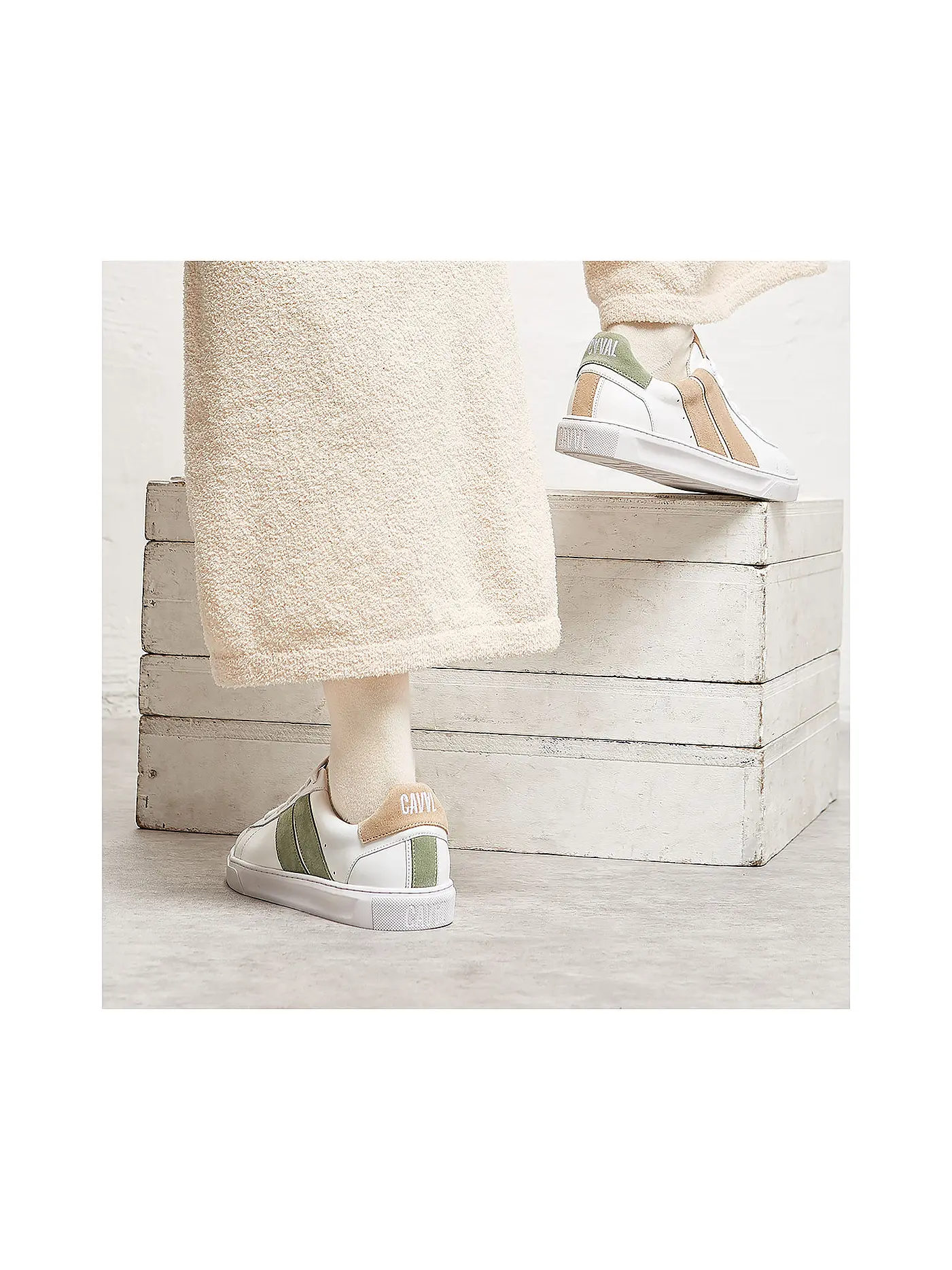 CAVAL | Sneaker Slash | weiss