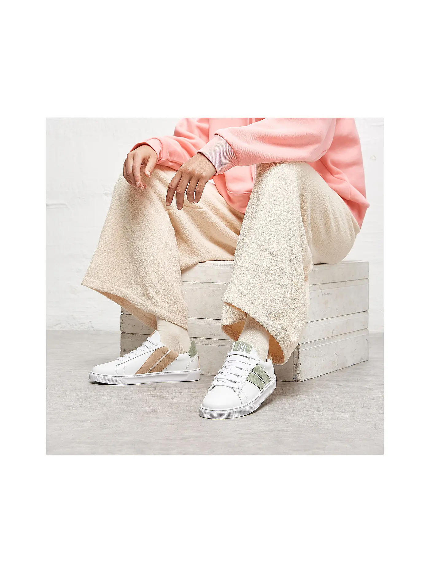 CAVAL | Sneaker Slash | weiss