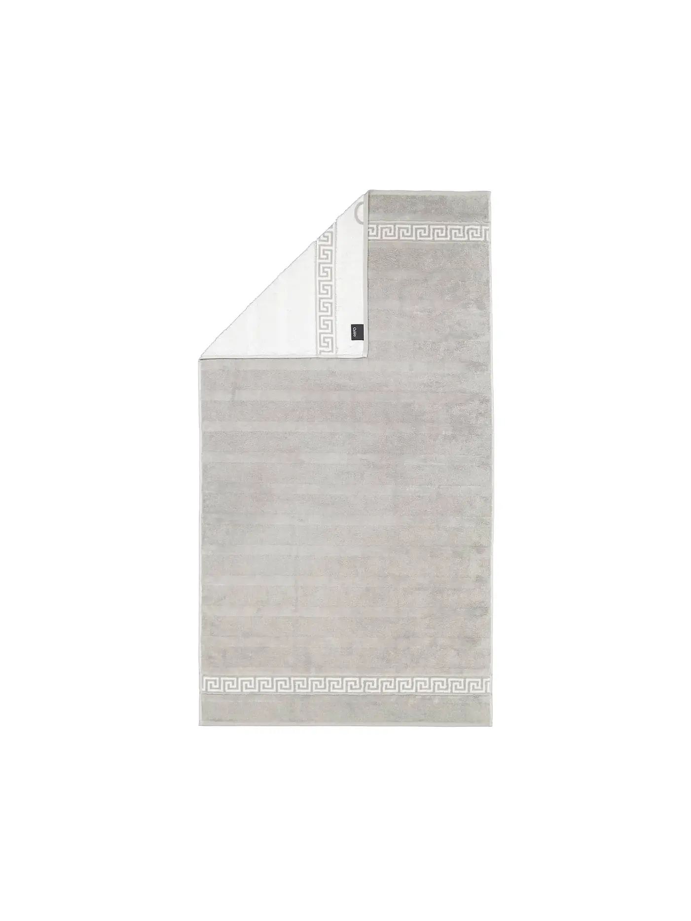CAWÖ | Duschtuch Noblesse Duo 80x150cm Platin | silber
