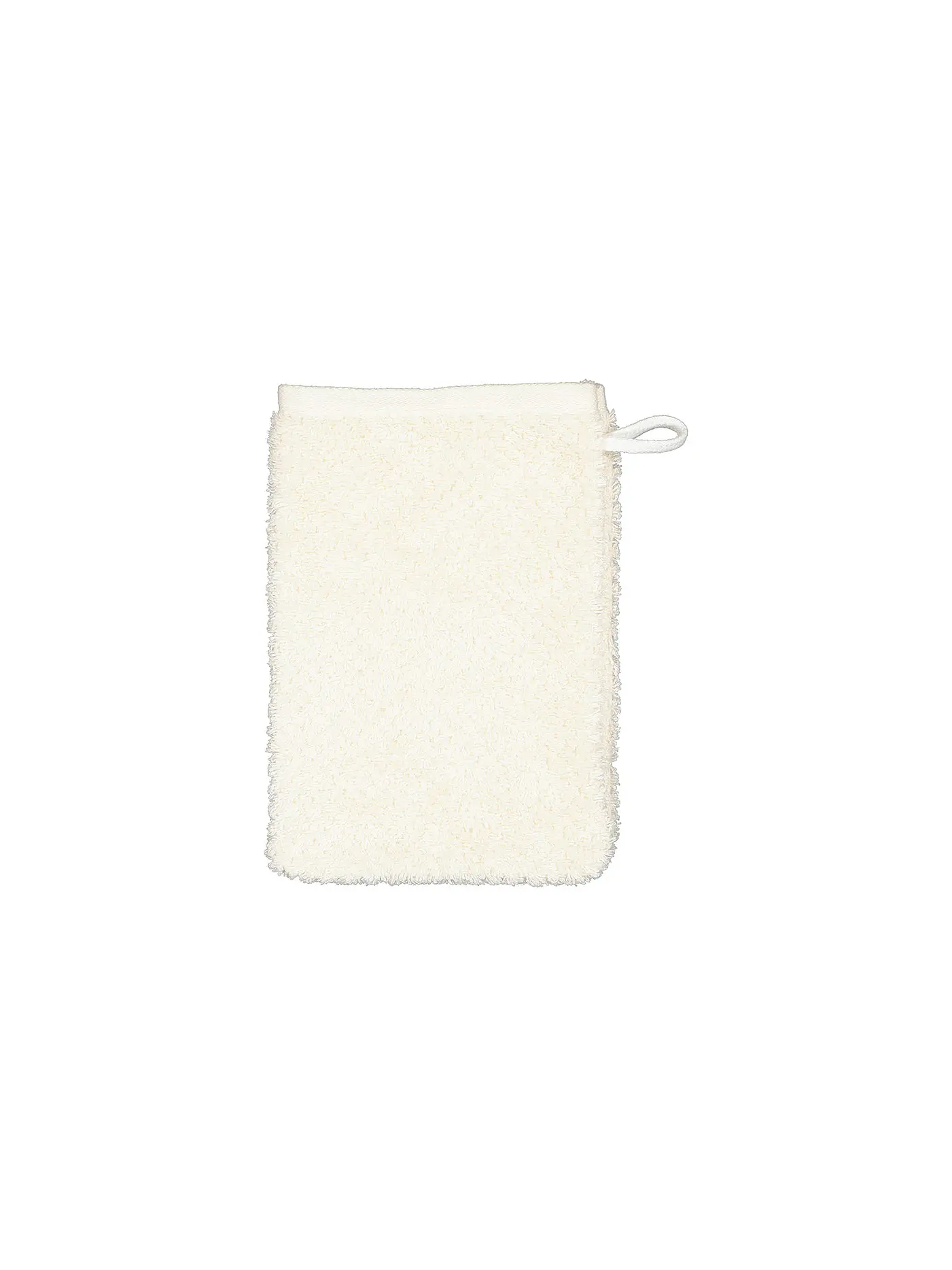 CAWÖ | Waschhandschuh Pure 16x22cm Zimt | creme