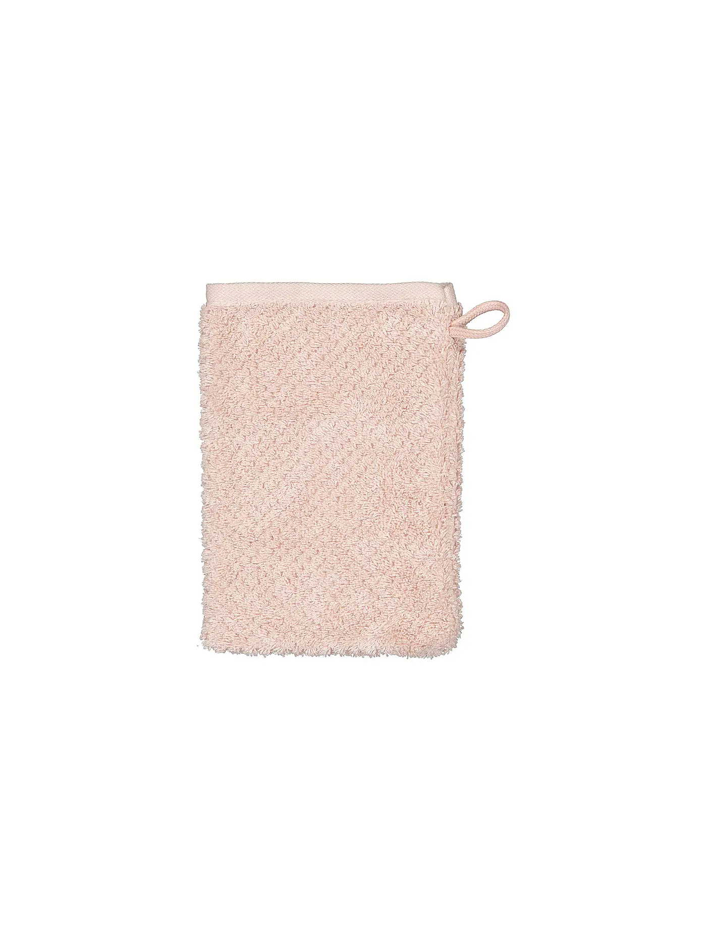 CAWÖ | Waschhandschuh Pure 16x22cm Zimt | rosa