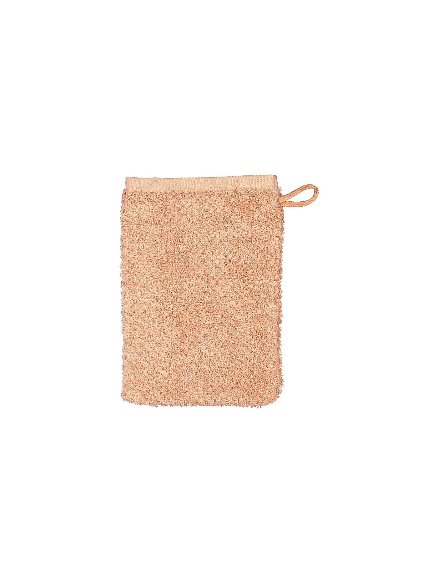 CAWÖ | Waschhandschuh Pure 16x22cm Zimt | kupfer