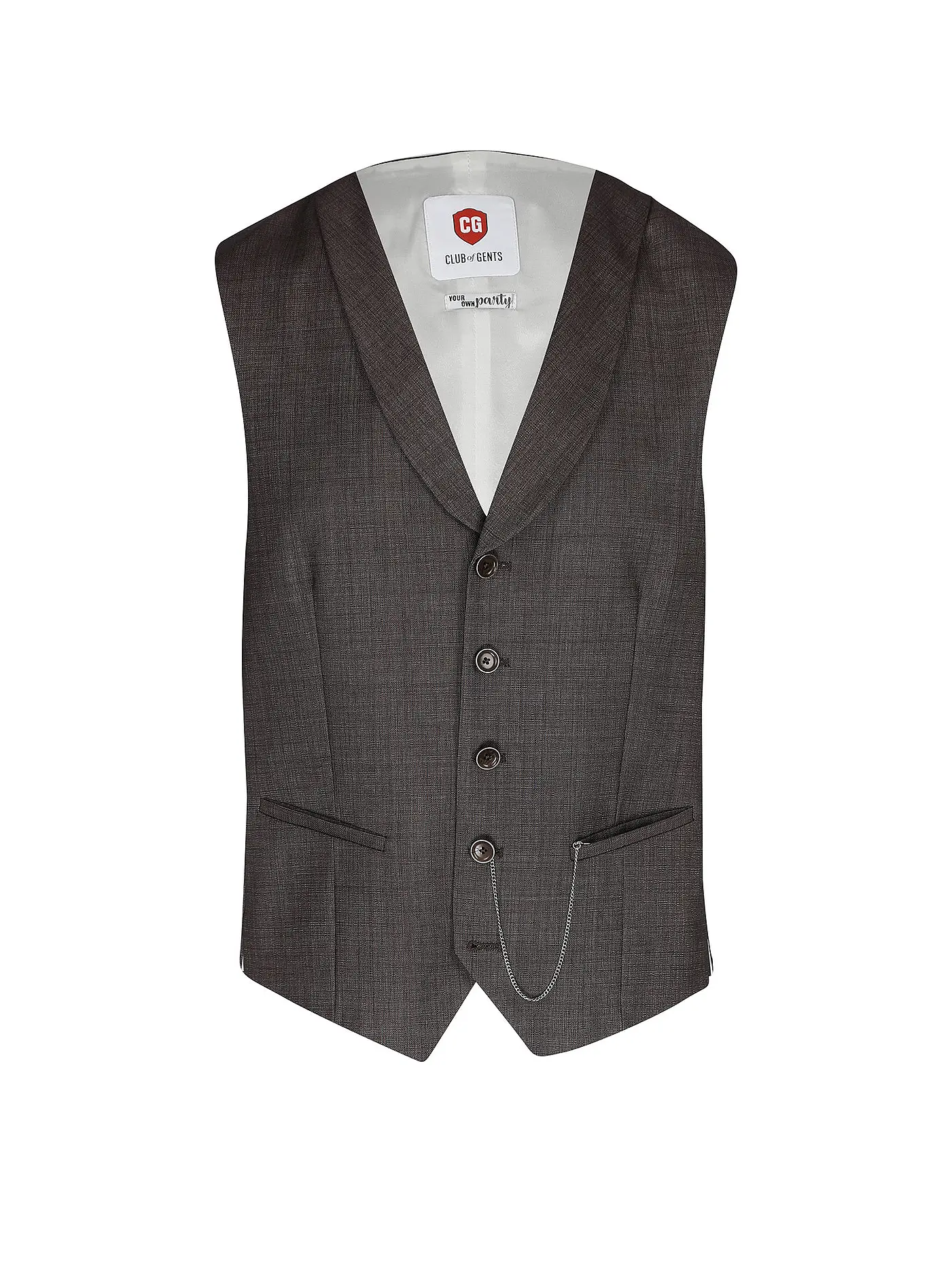 CG - CLUB OF GENTS | Anzugweste PADDY | rot